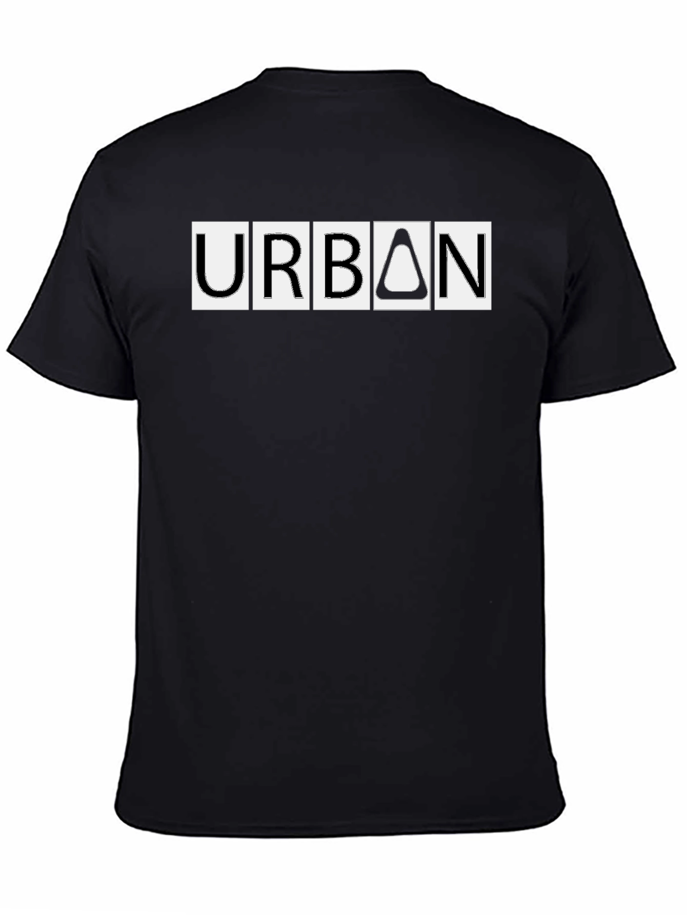 Urban Graphic Black T-Shirt - Modern Style