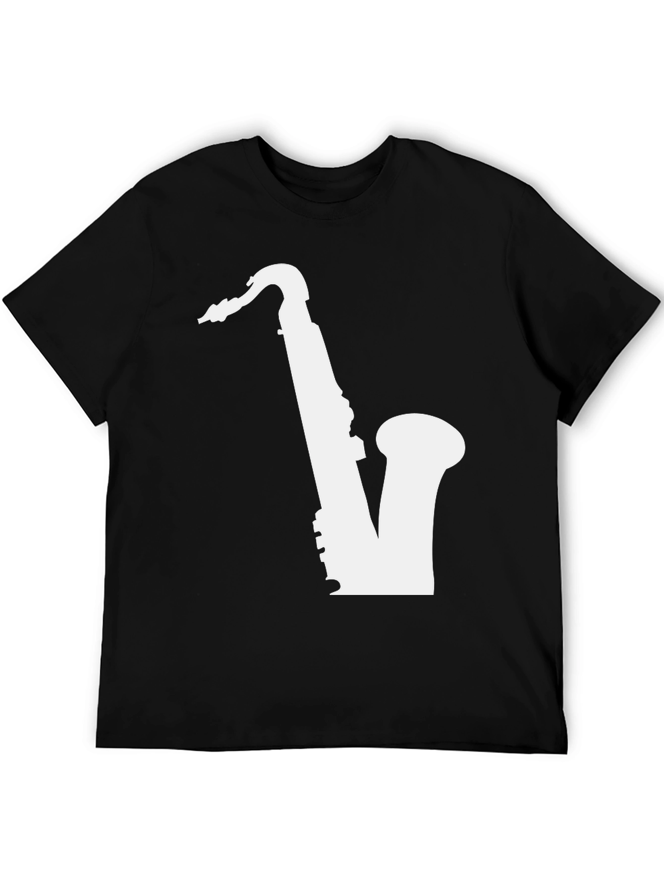 Saxophone Graphic Tee - Cool Music Lover Shirt
