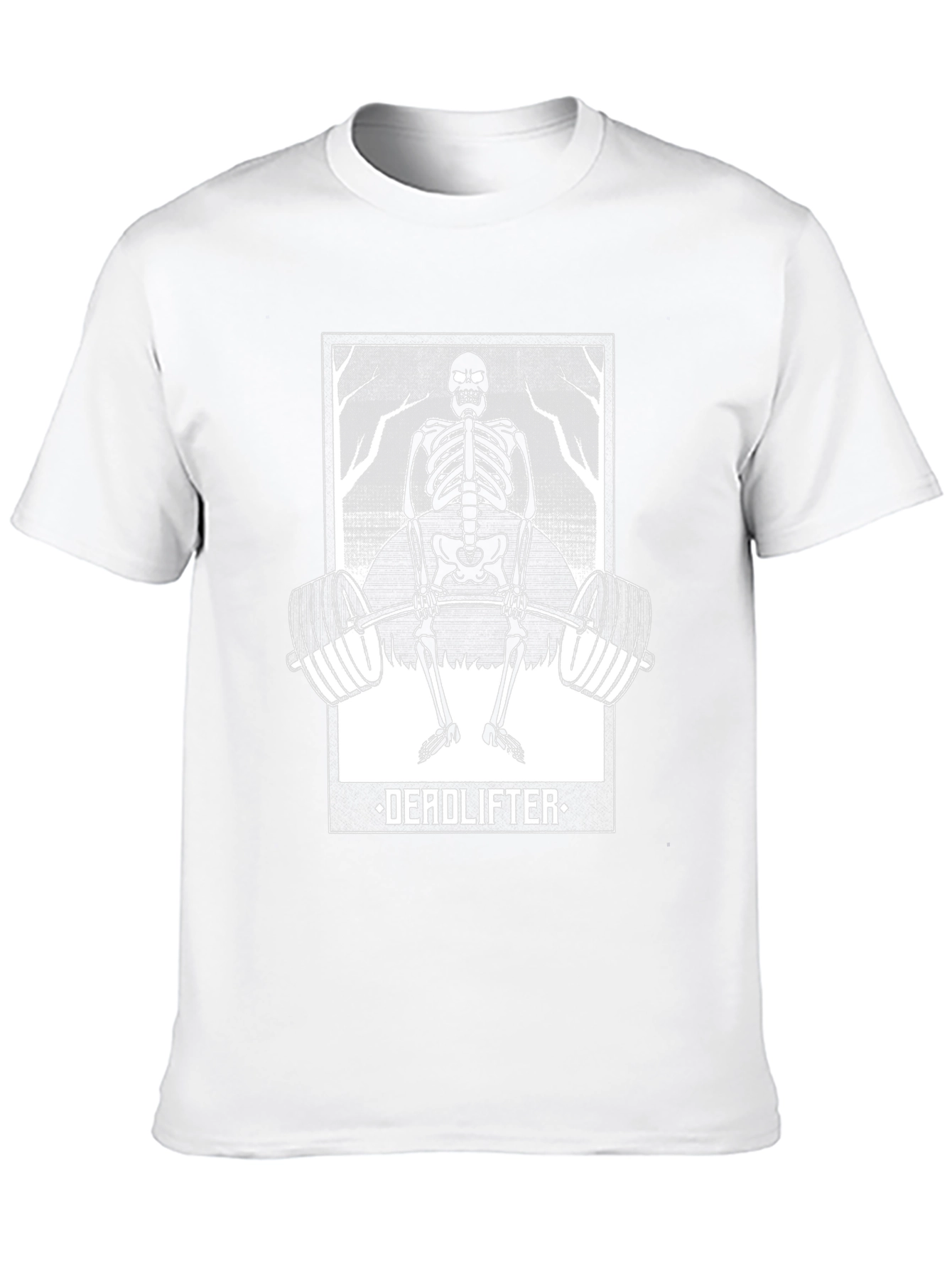 Deadlifter Skeleton Graphic Tee