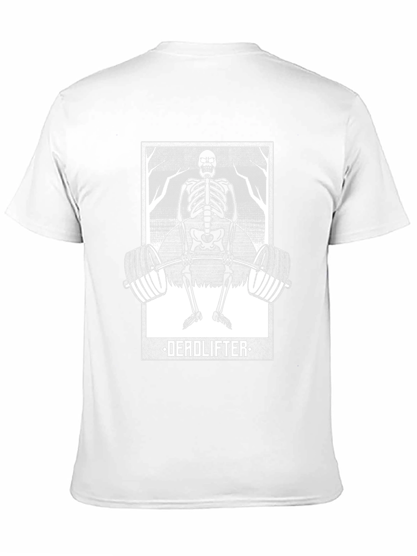 Deadlifter Skeleton Graphic Tee