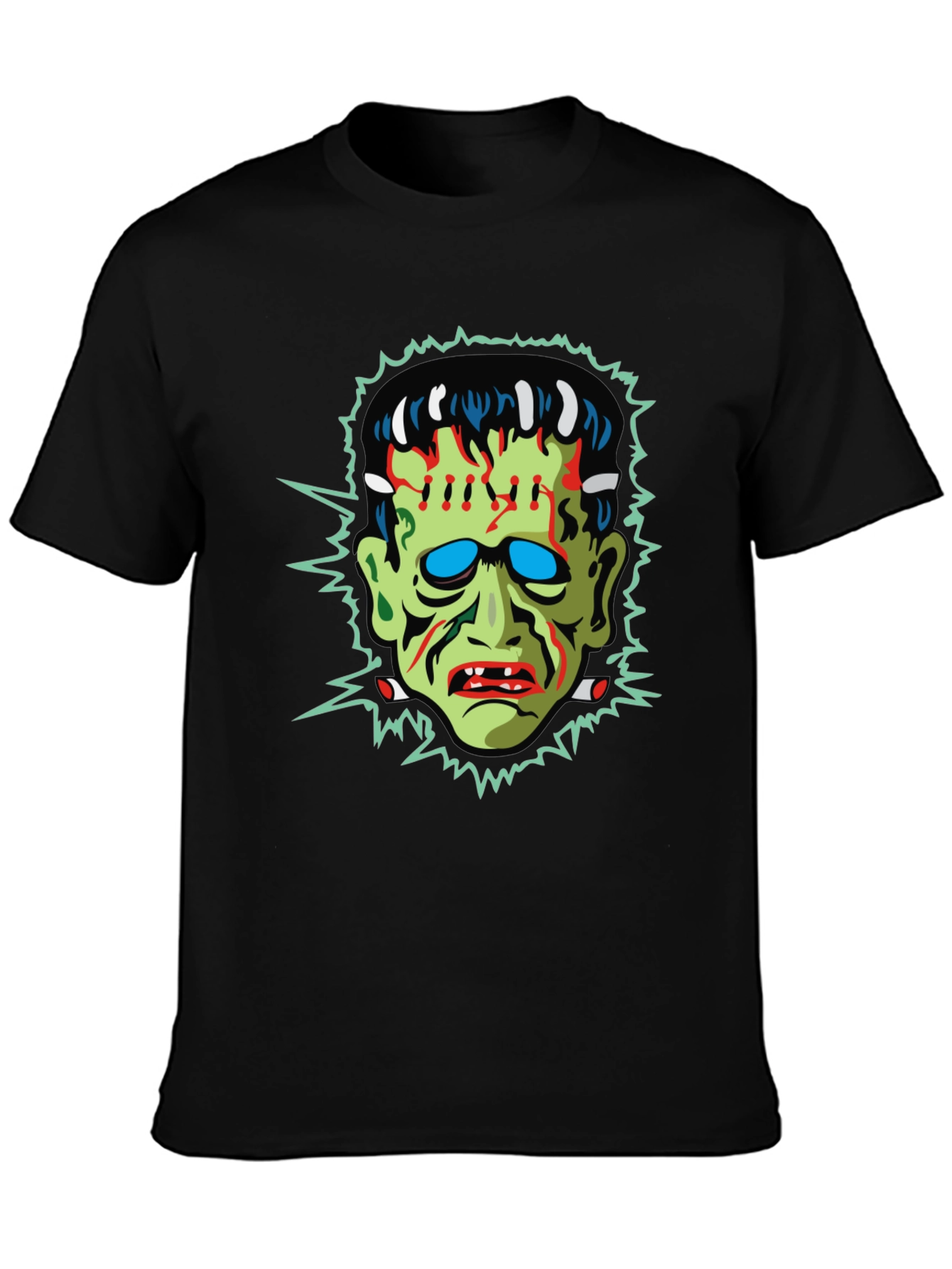 Frankenstein Graphic T-Shirt - Horror Halloween Tee