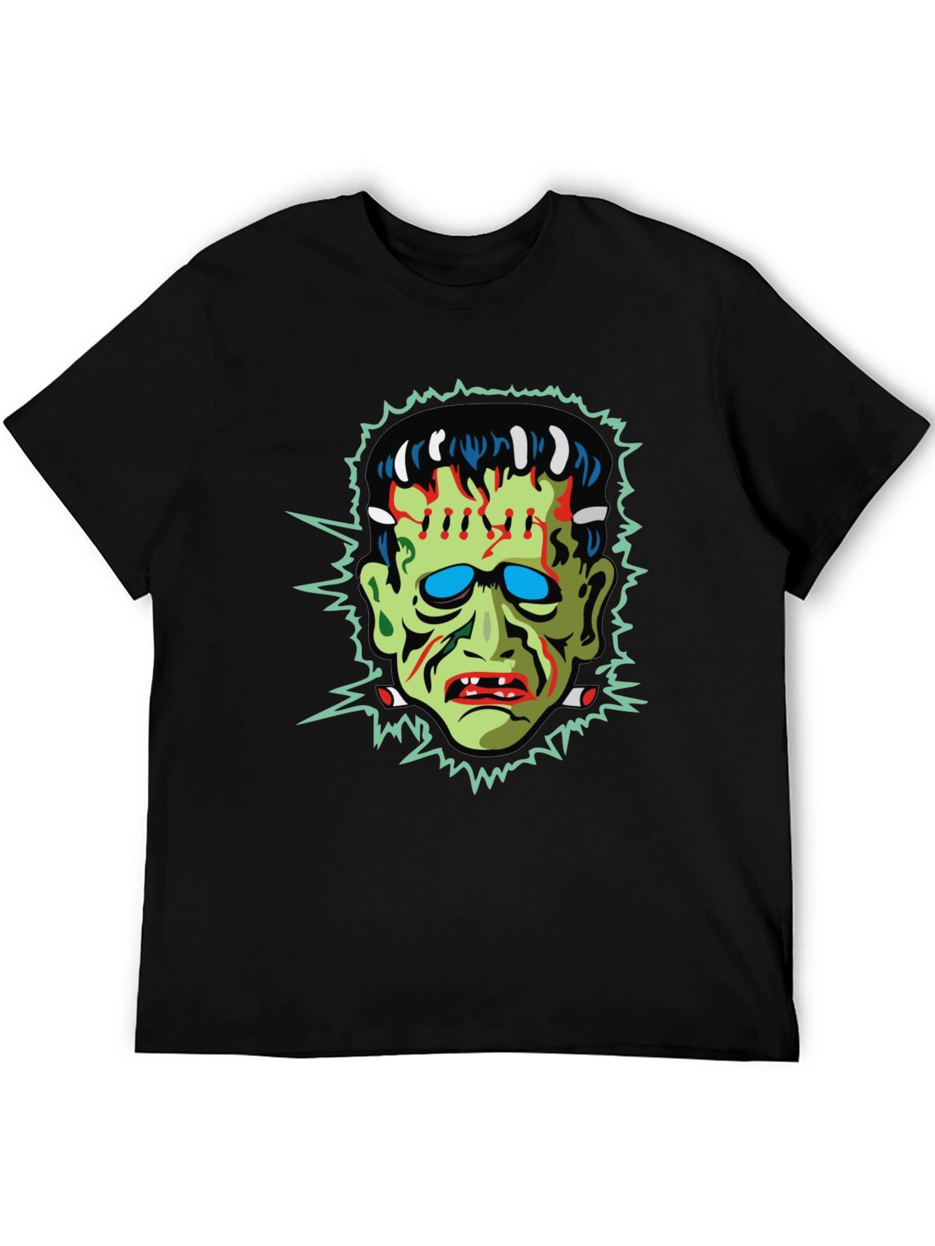 Frankenstein Graphic T-Shirt - Horror Halloween Tee