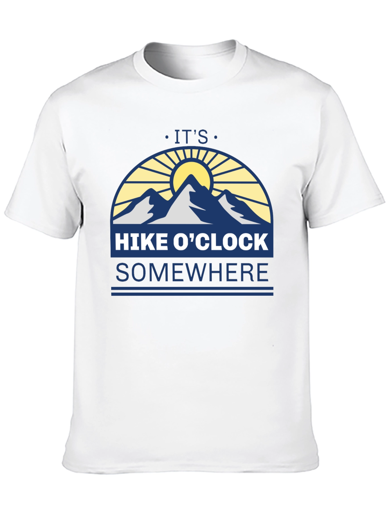 Hike OClock Somewhere T-Shirt - Adventure Ready