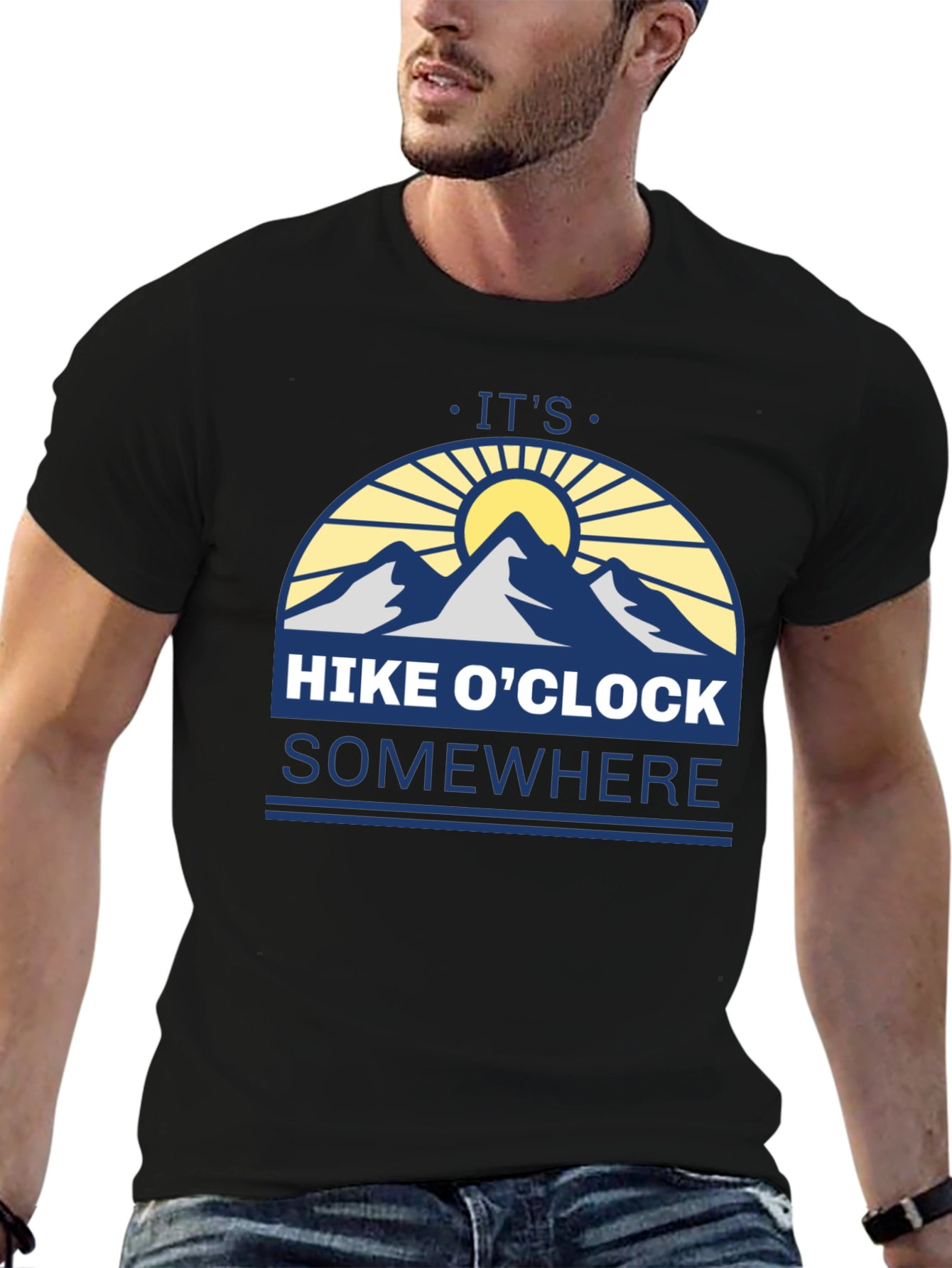 Hike OClock Somewhere T-Shirt - Adventure Ready