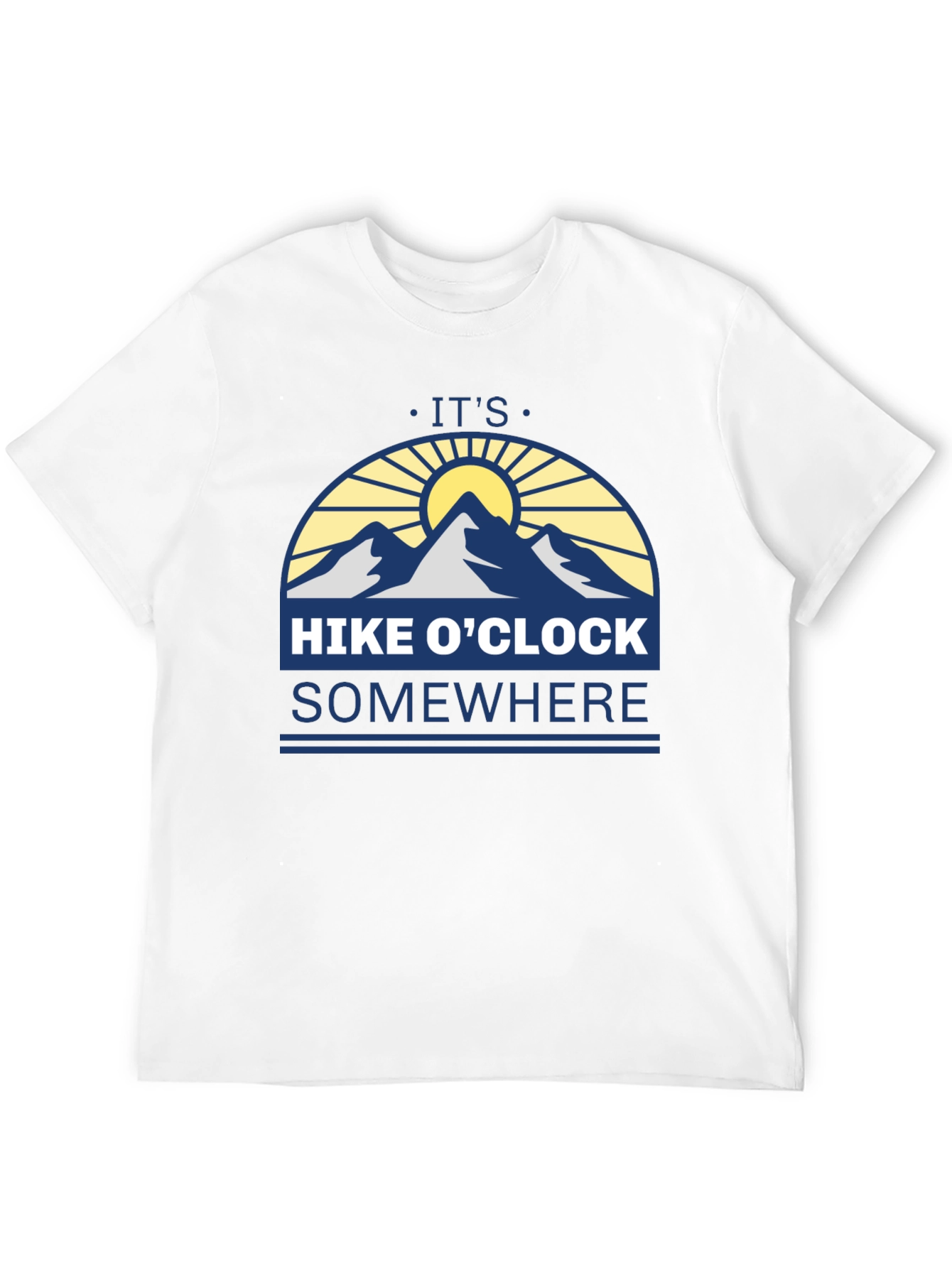 Hike OClock Somewhere T-Shirt - Adventure Ready