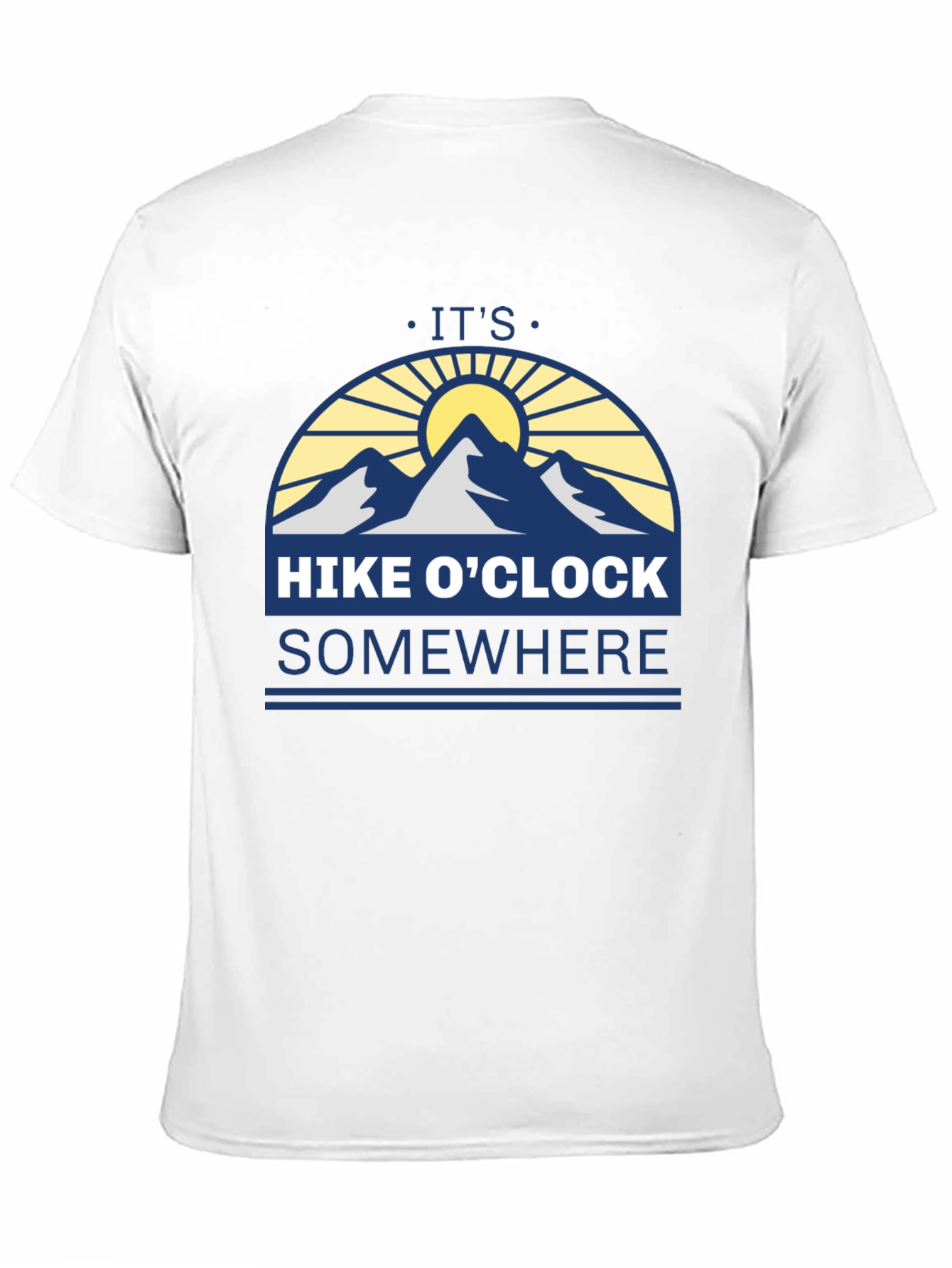 Hike OClock Somewhere T-Shirt - Adventure Ready