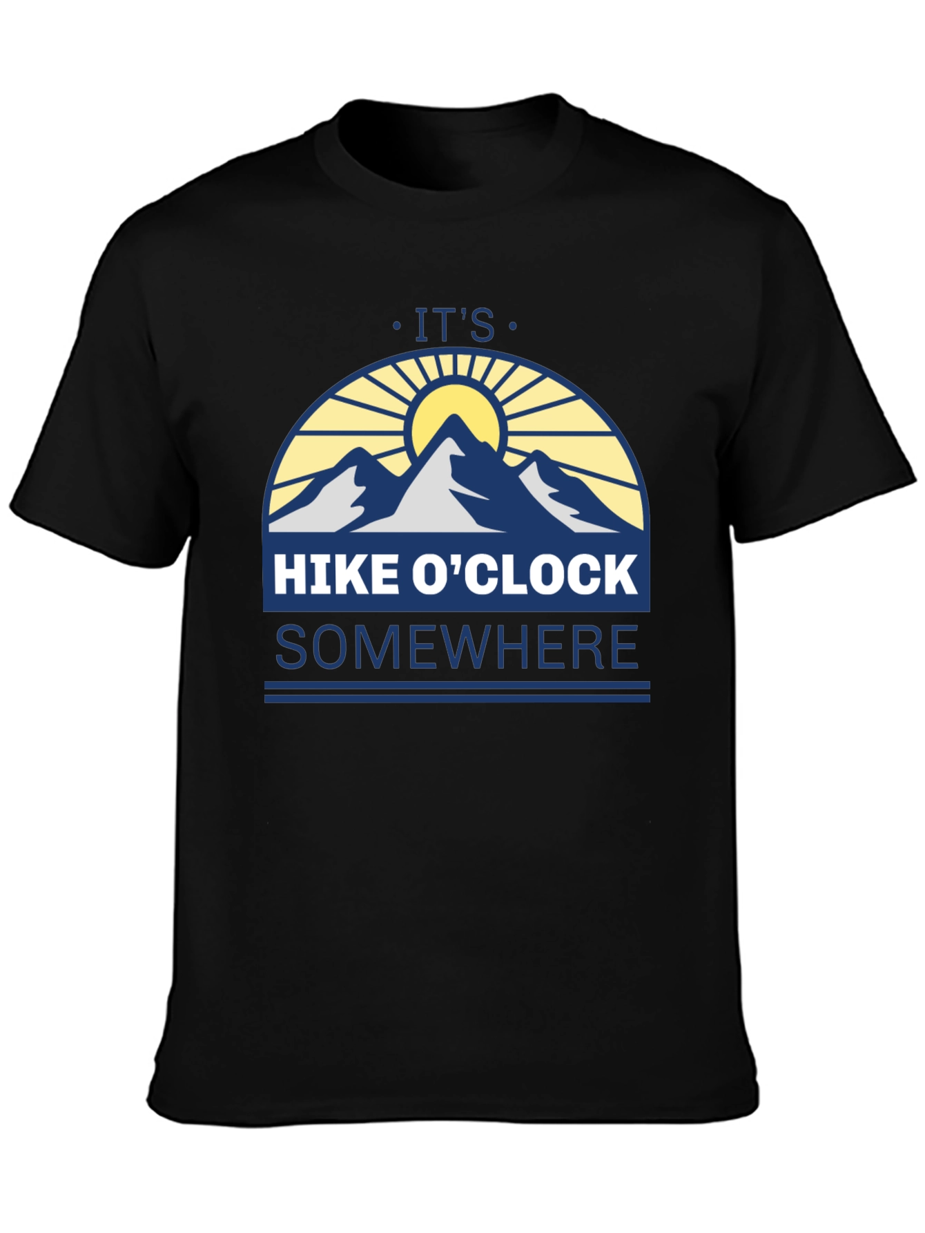 Hike OClock Somewhere T-Shirt - Adventure Ready