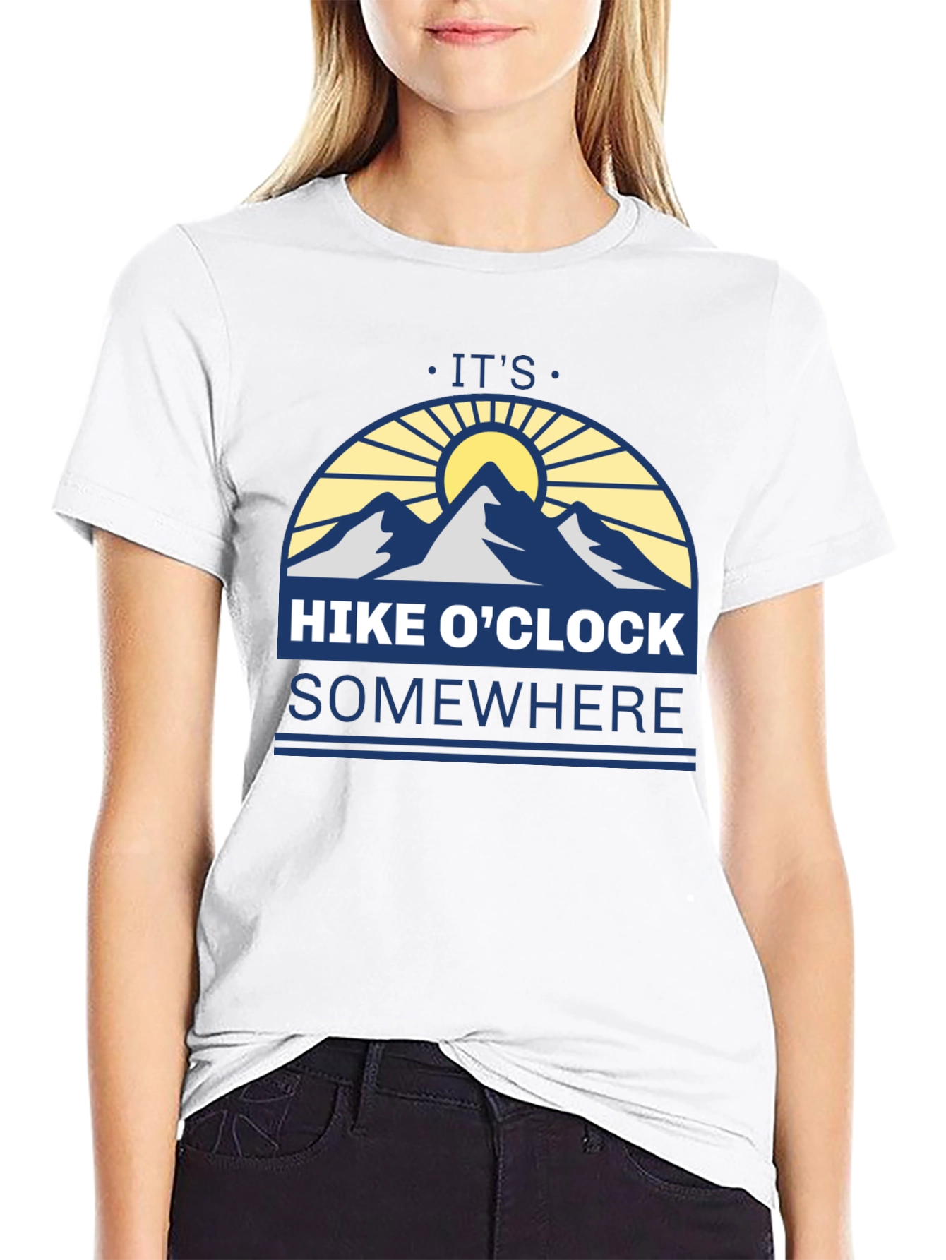 Hike OClock Somewhere T-Shirt - Adventure Ready