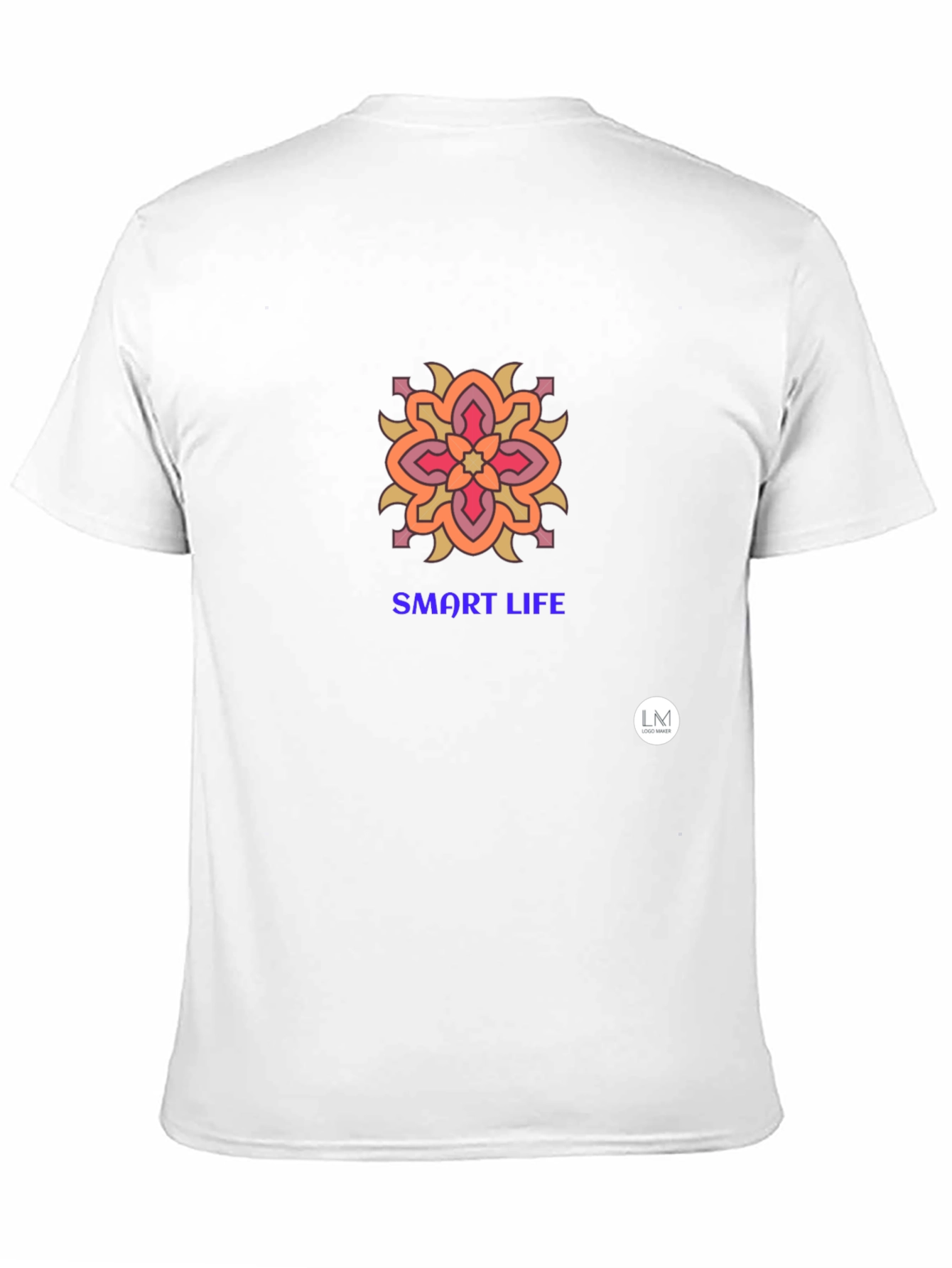 Smart Life Graphic Black T-Shirt
