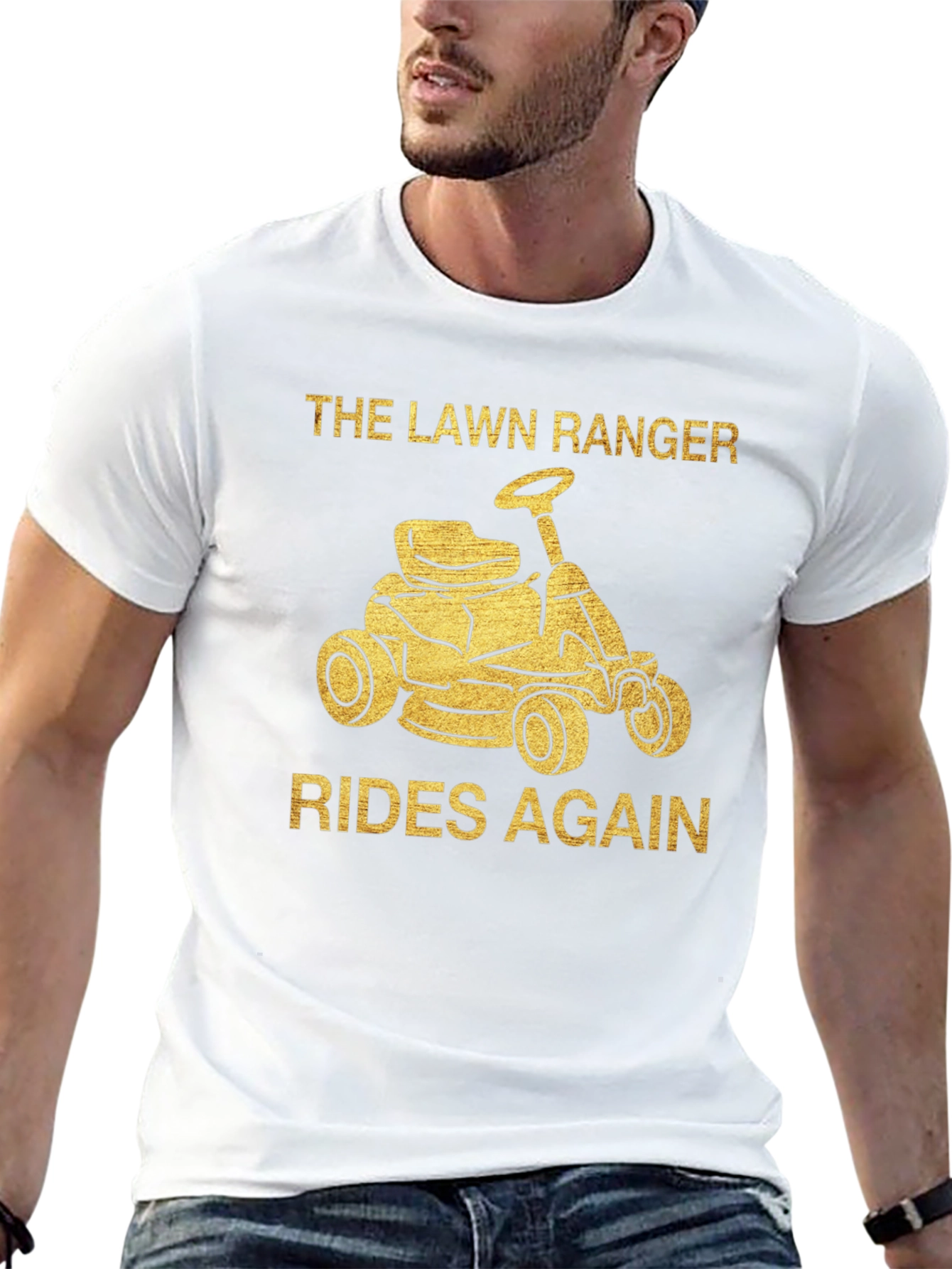 The Lawn Ranger T-Shirt - Rides Again!