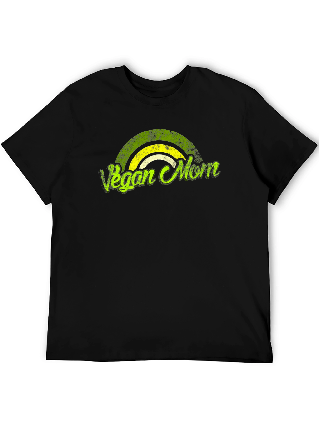 Vegan Mom T-Shirt Black Graphic Tee