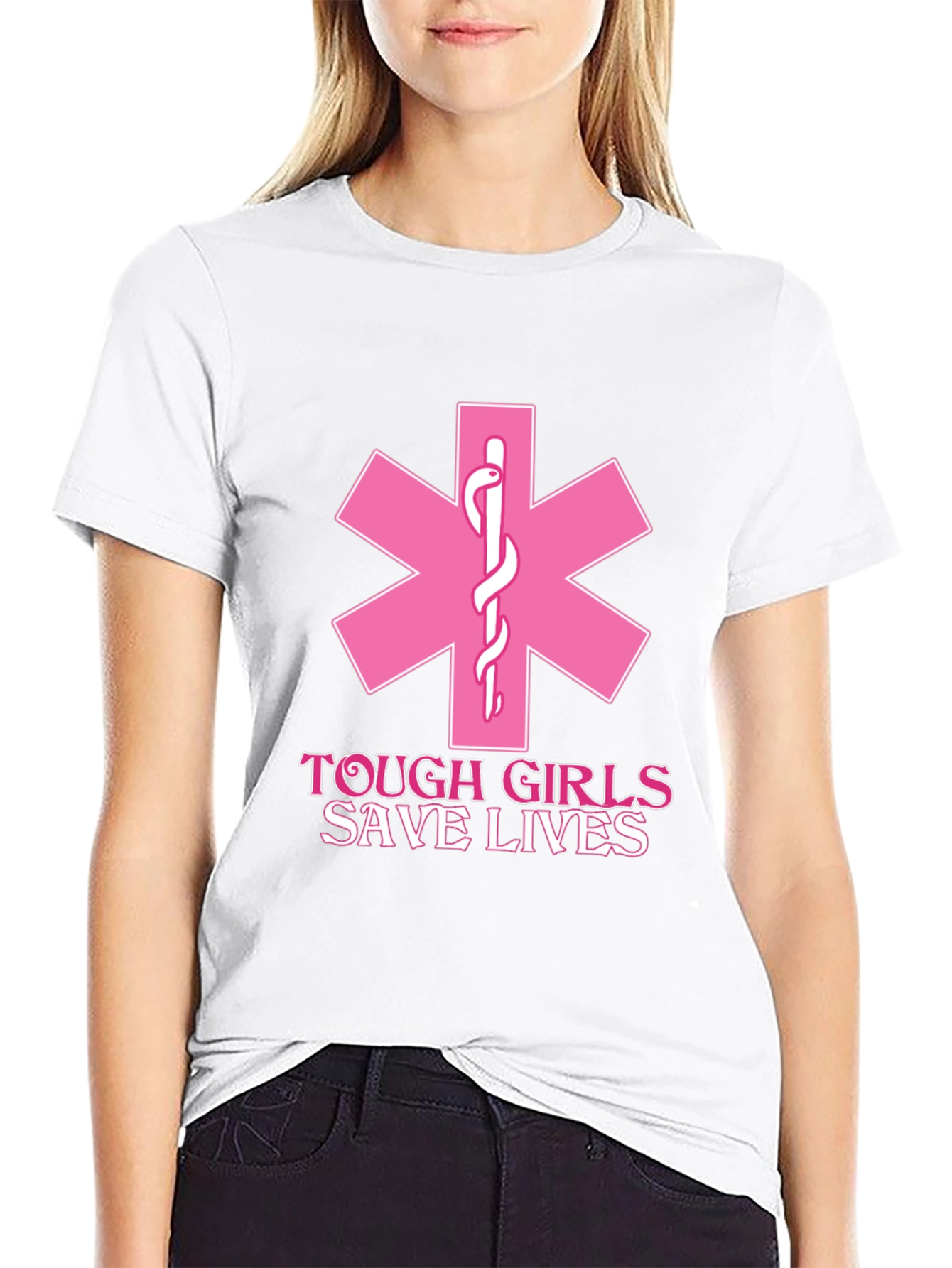 Tough Girls Save Lives Tee