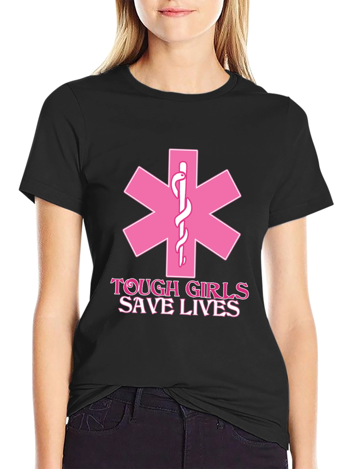 Tough Girls Save Lives Tee