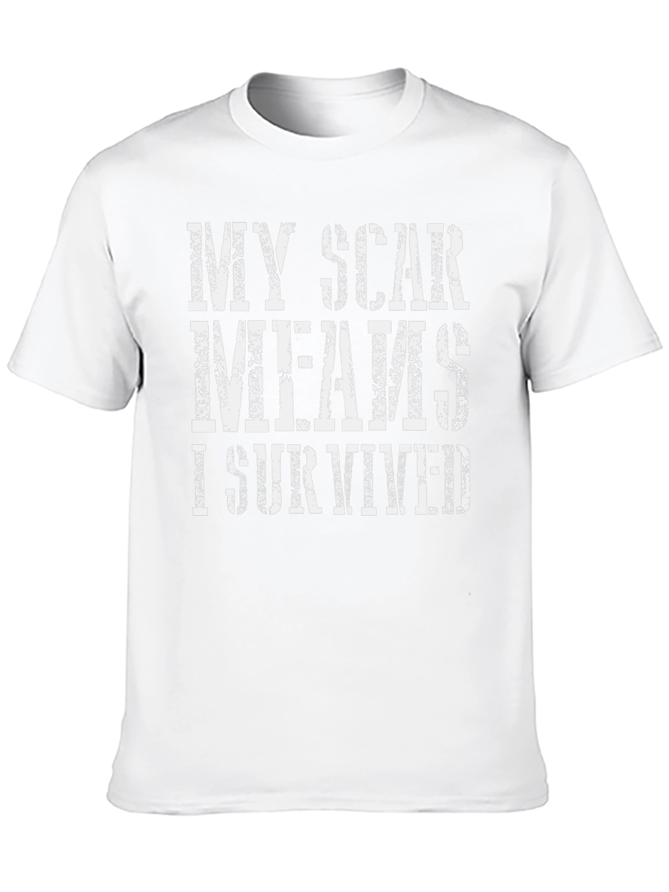 My Scar Means I Survived Graphic Tee