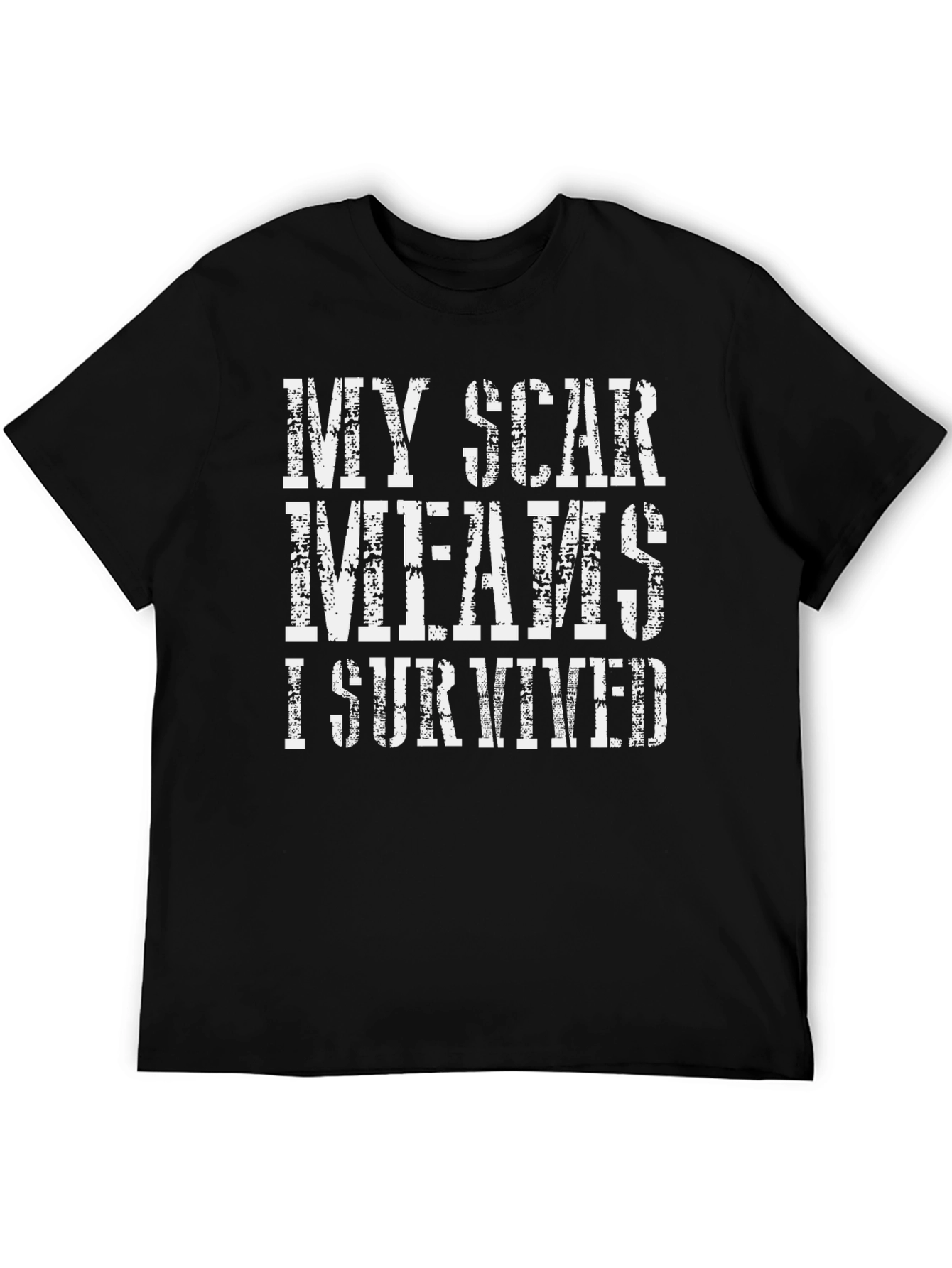 My Scar Means I Survived Graphic Tee