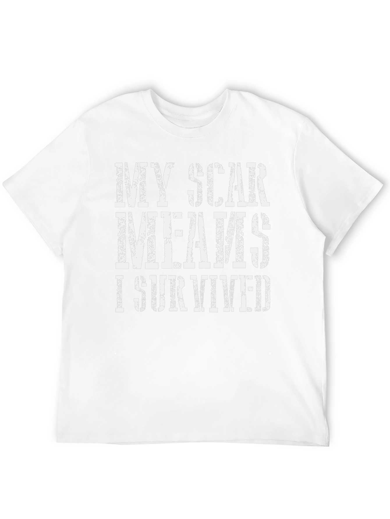 My Scar Means I Survived Graphic Tee