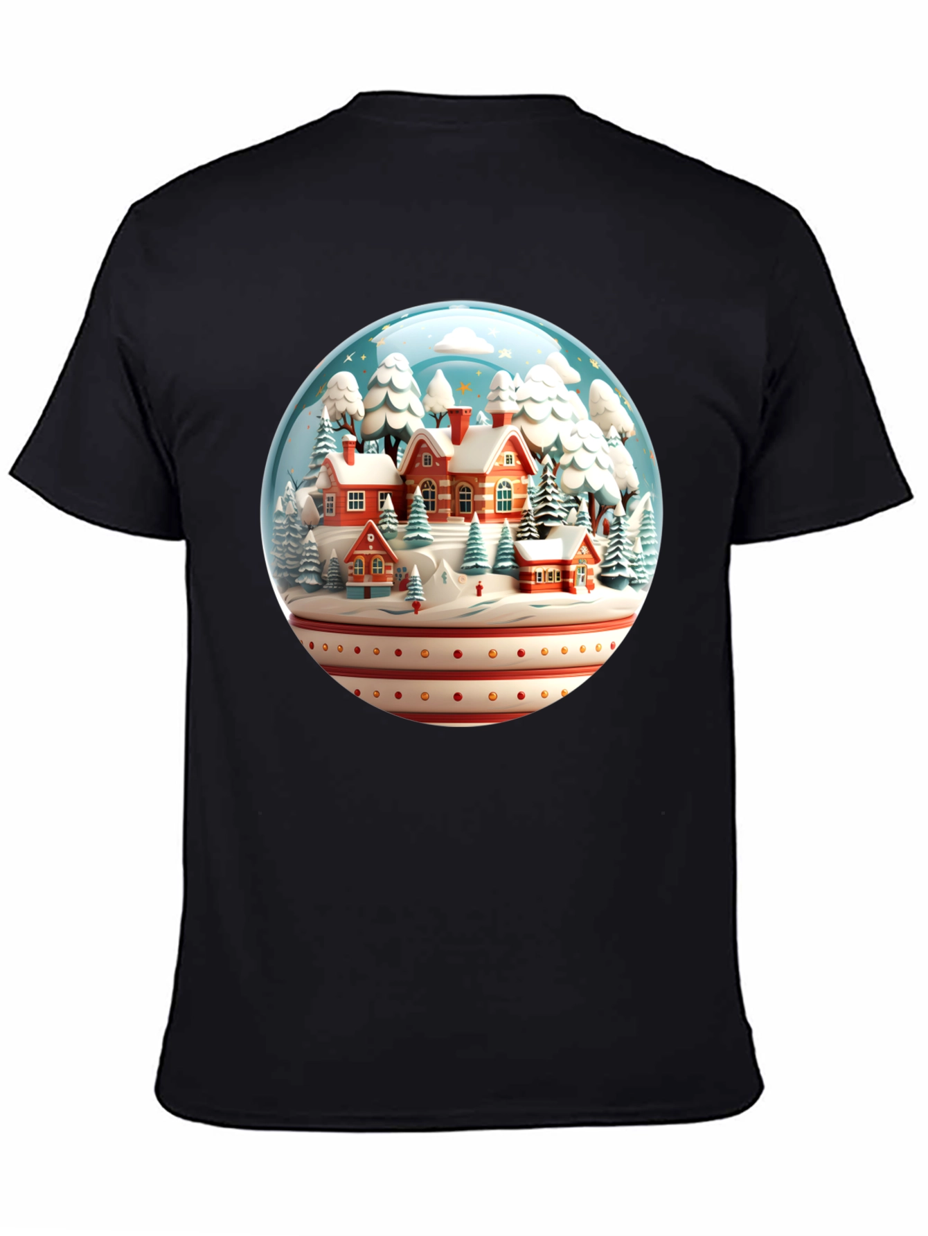 Winter Village Snow Globe Graphic Tee