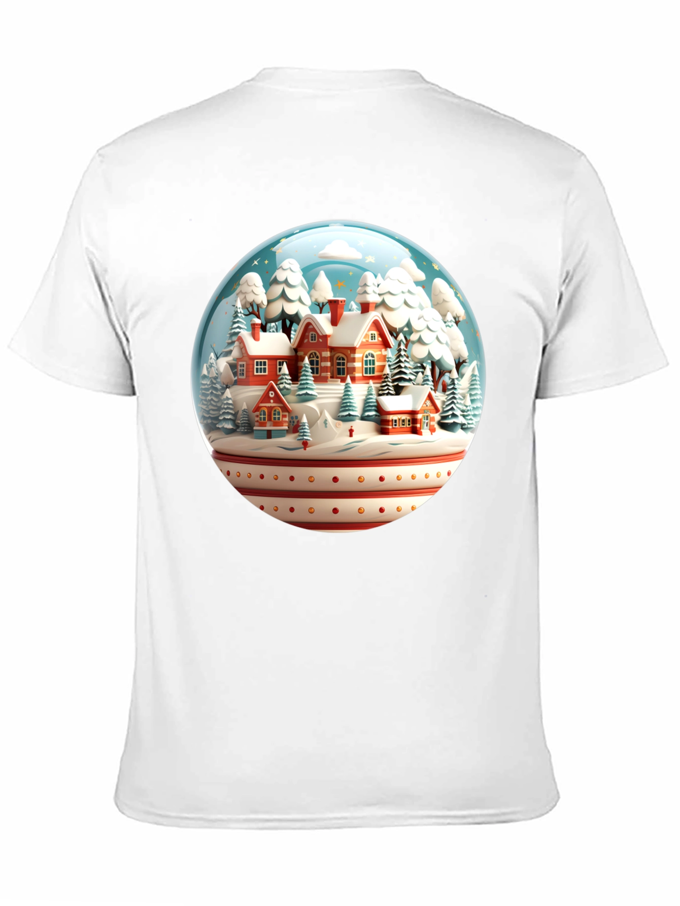 Winter Village Snow Globe Graphic Tee