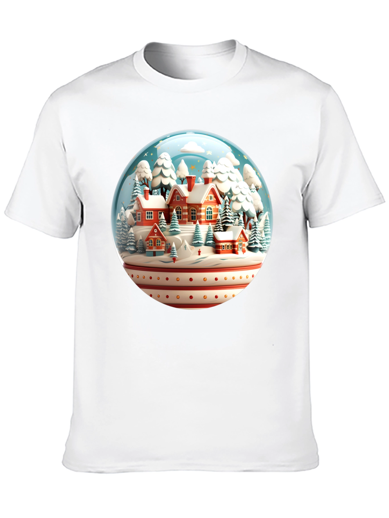 Winter Village Snow Globe Graphic Tee