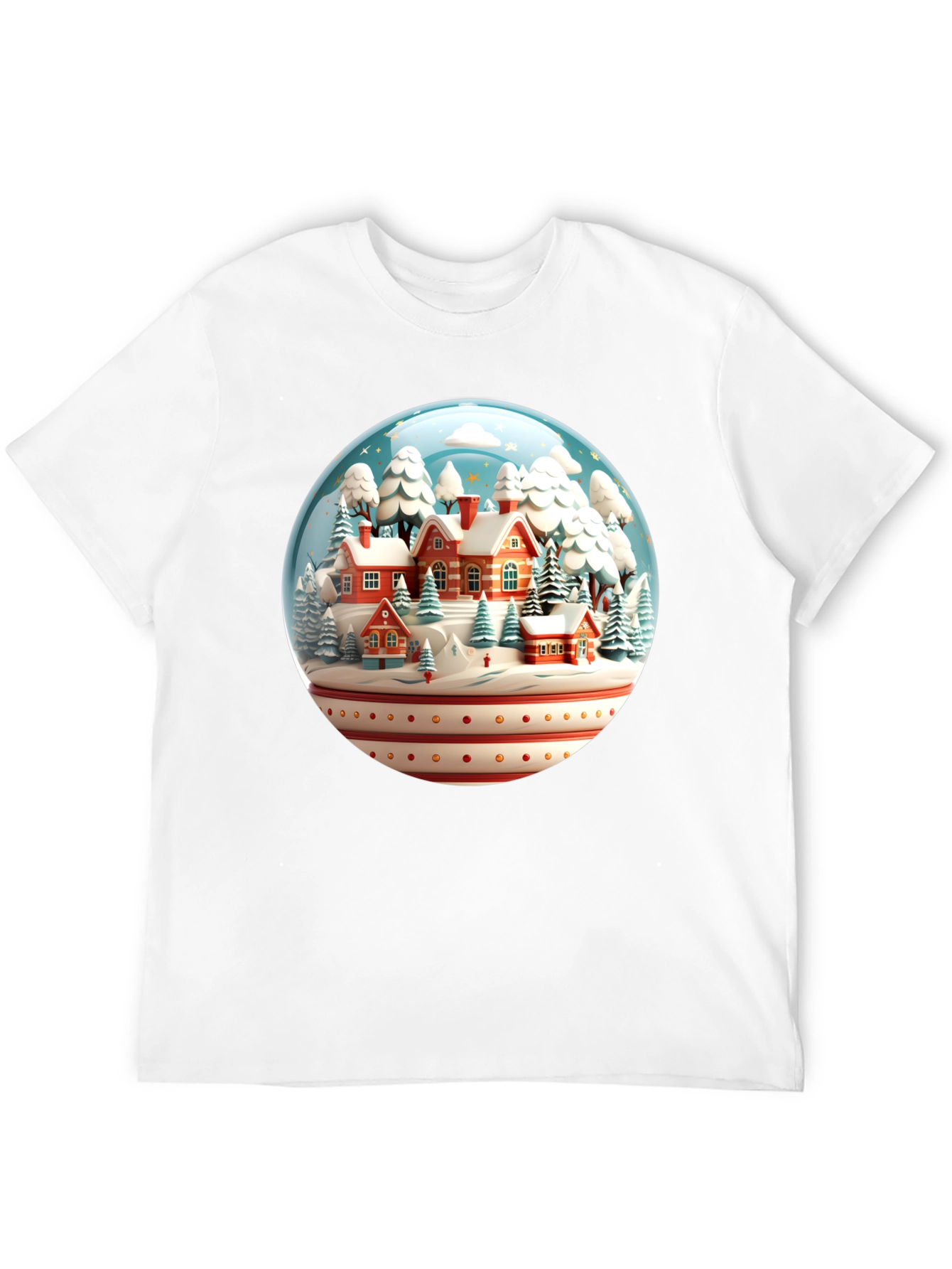 Winter Village Snow Globe Graphic Tee