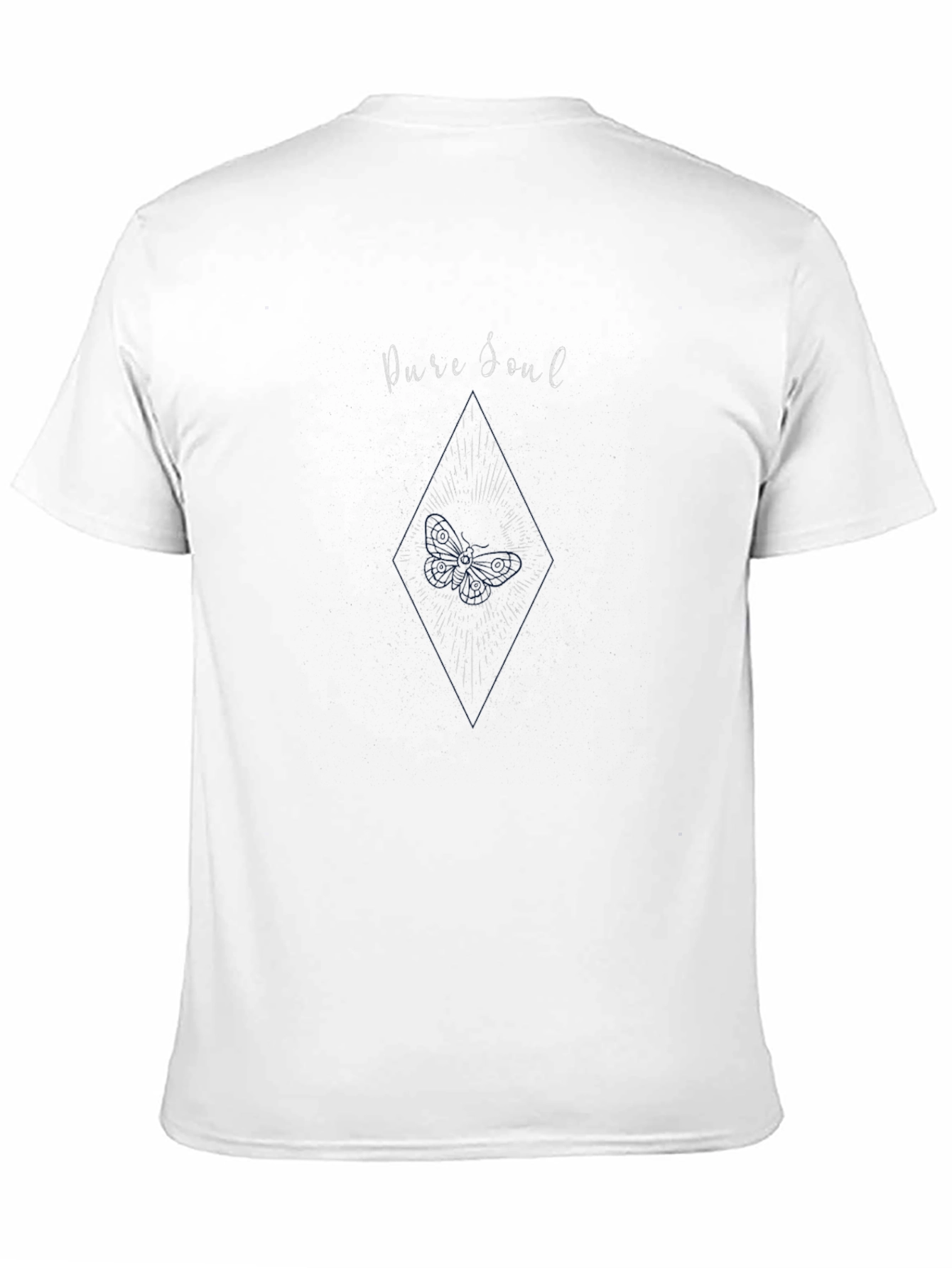 Pure Soul Graphic Tee - Mens Black T-Shirt