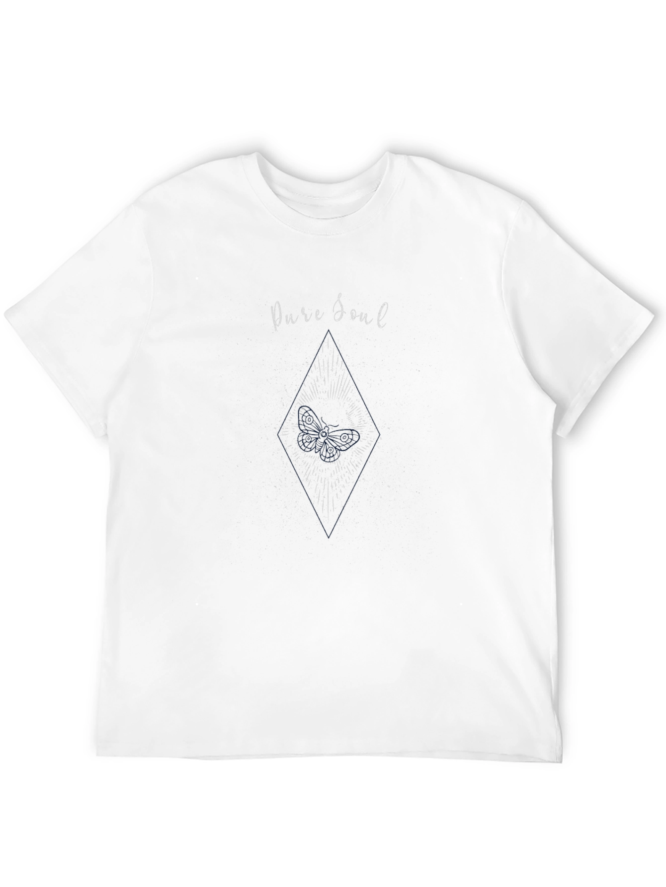 Pure Soul Graphic Tee - Mens Black T-Shirt