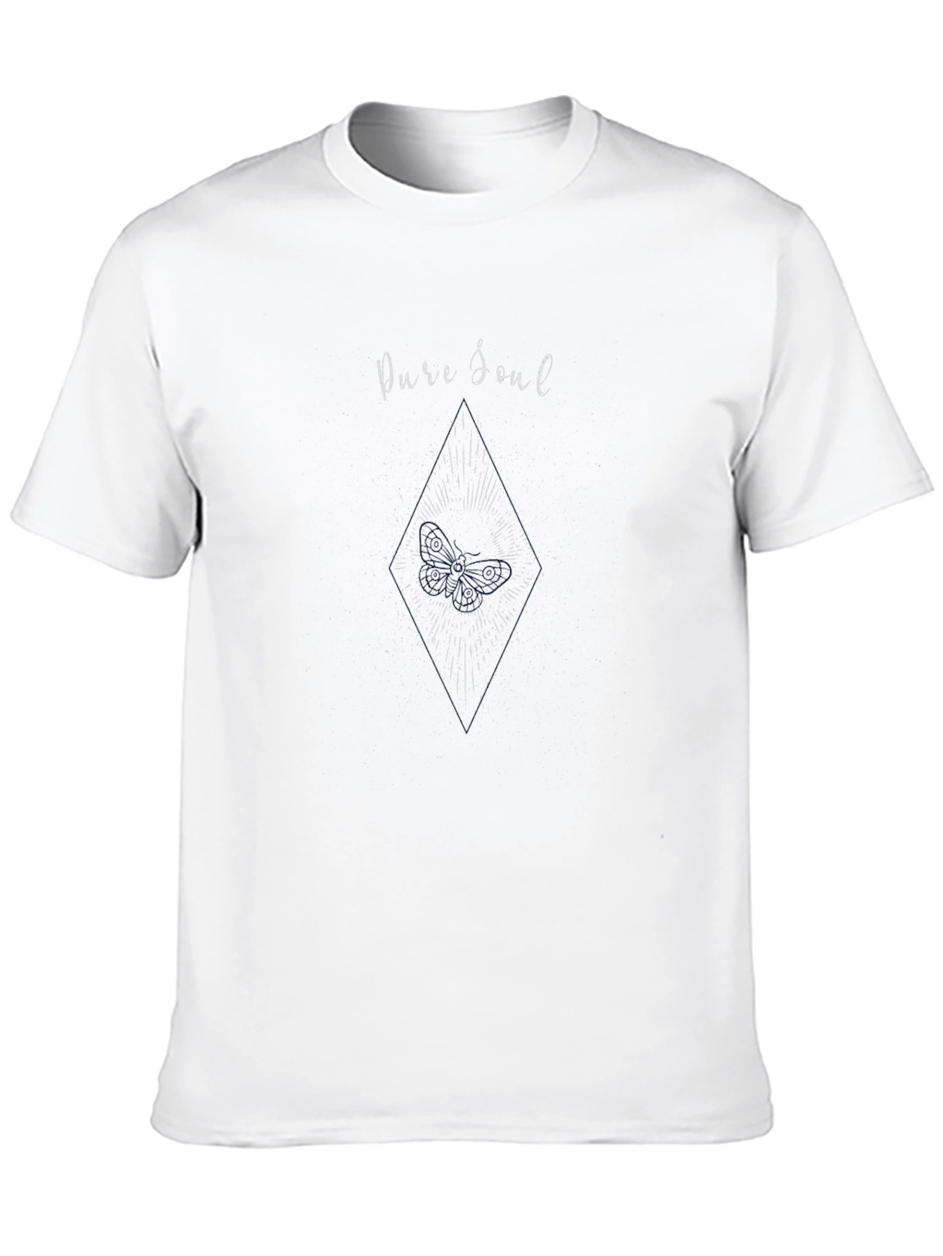 Pure Soul Graphic Tee - Mens Black T-Shirt