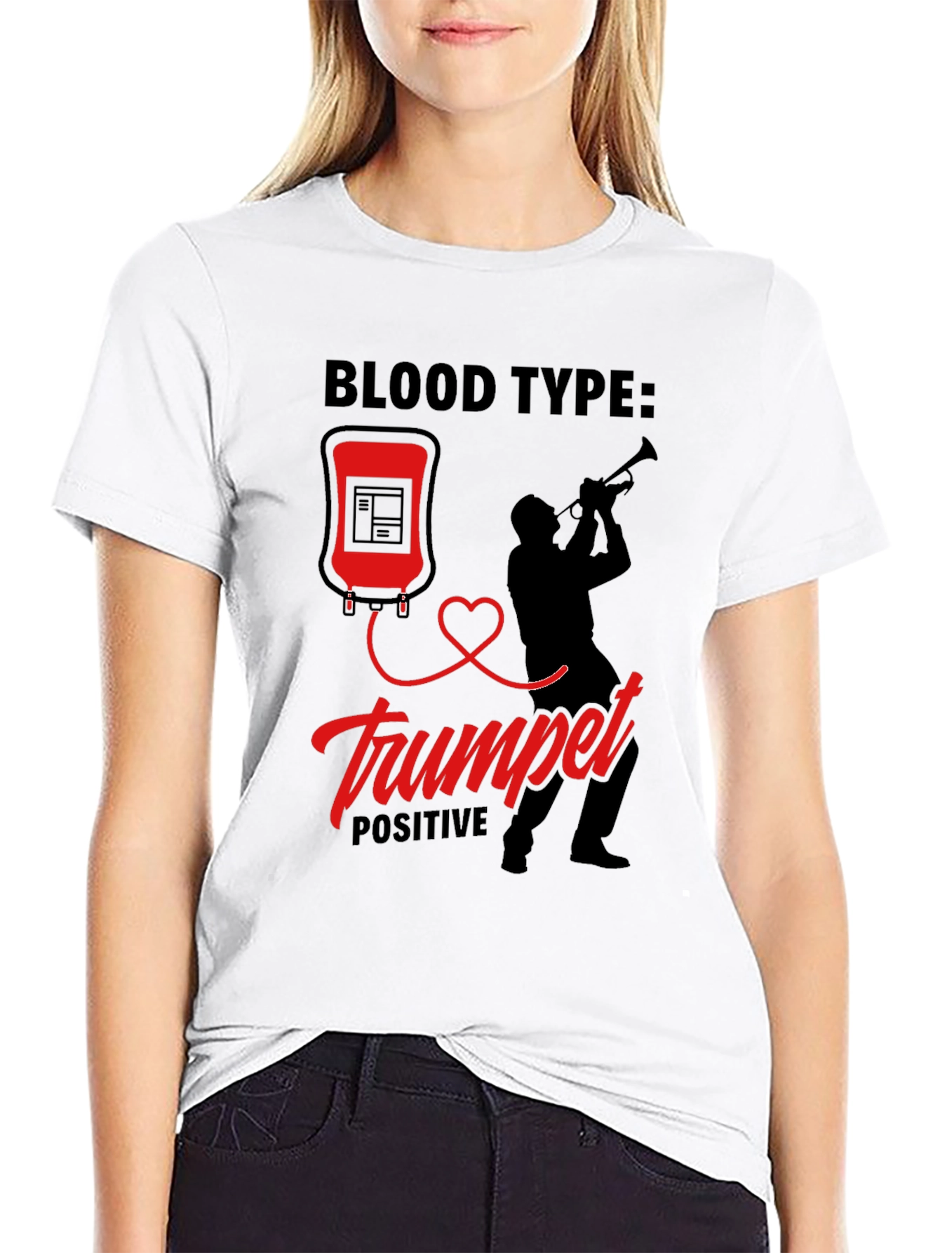 Trumpet Positive T-Shirt - Musician Tee