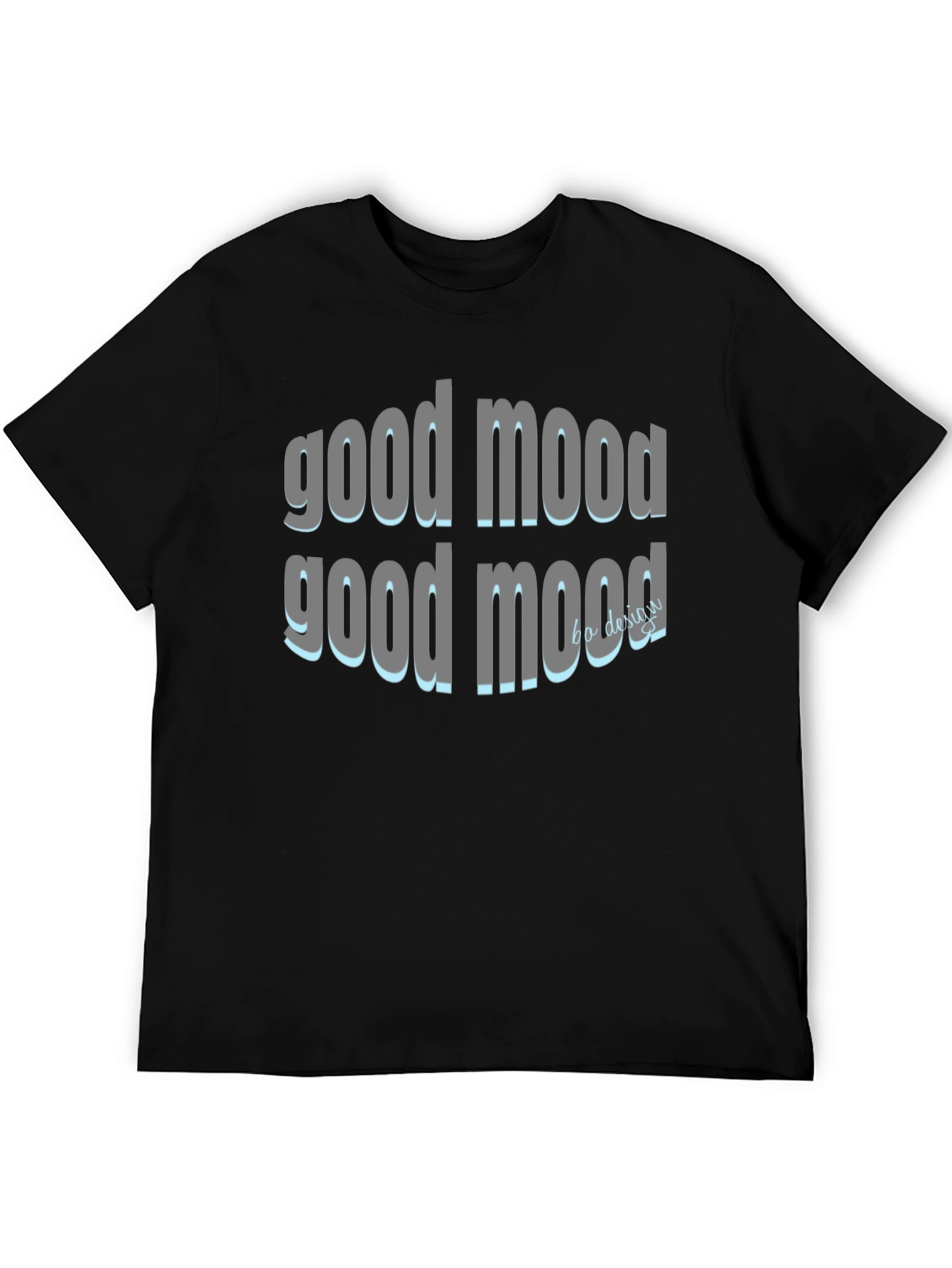 Good Mood Black Graphic Tee