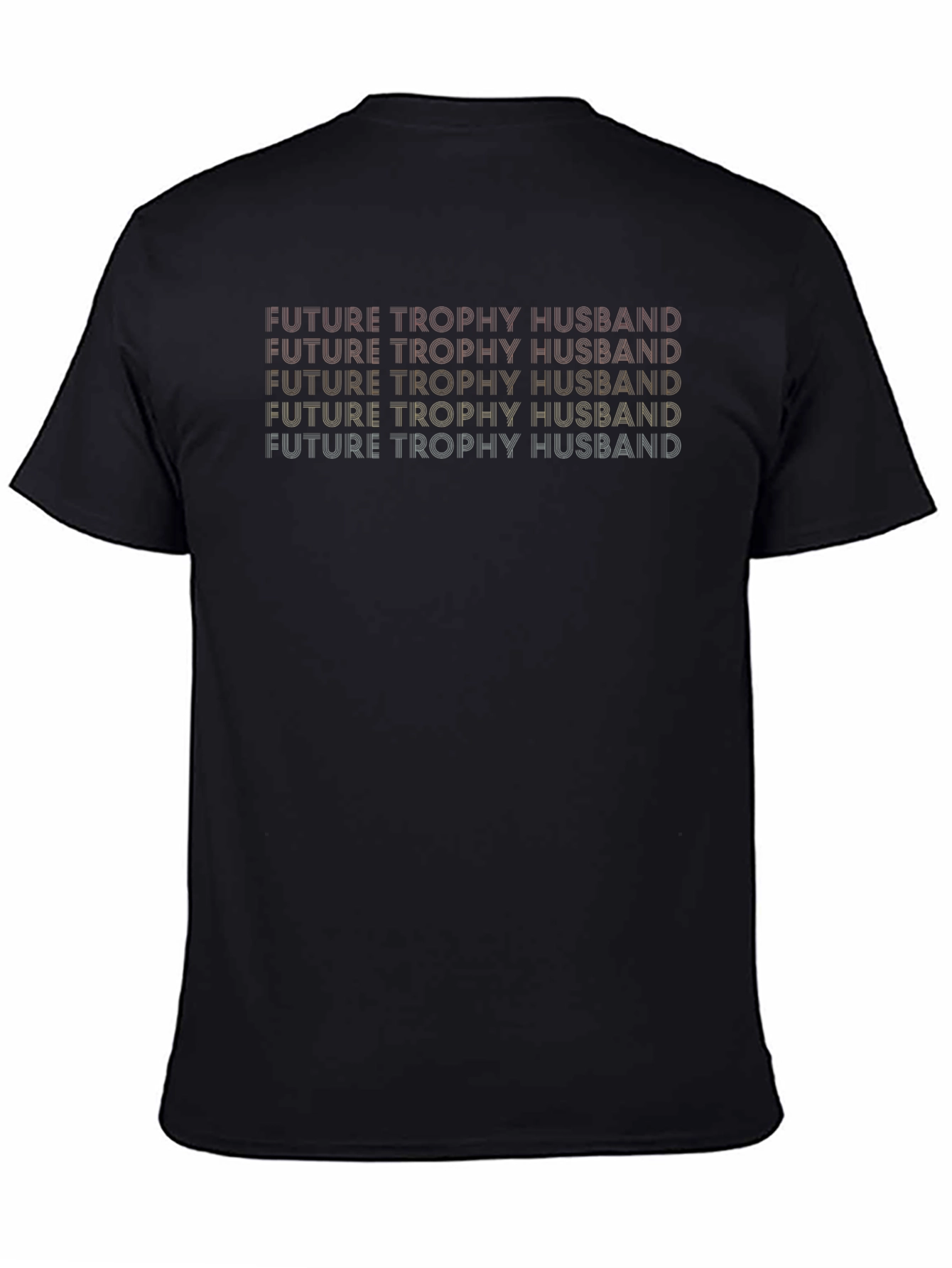 Future Trophy Husband Graphic Tee - Black