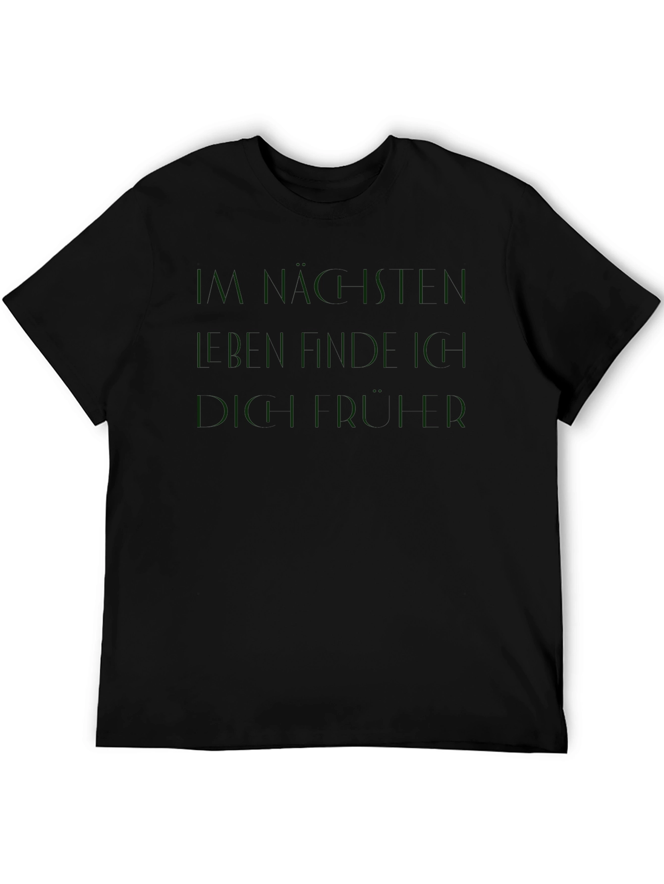 Statement Black T-Shirt