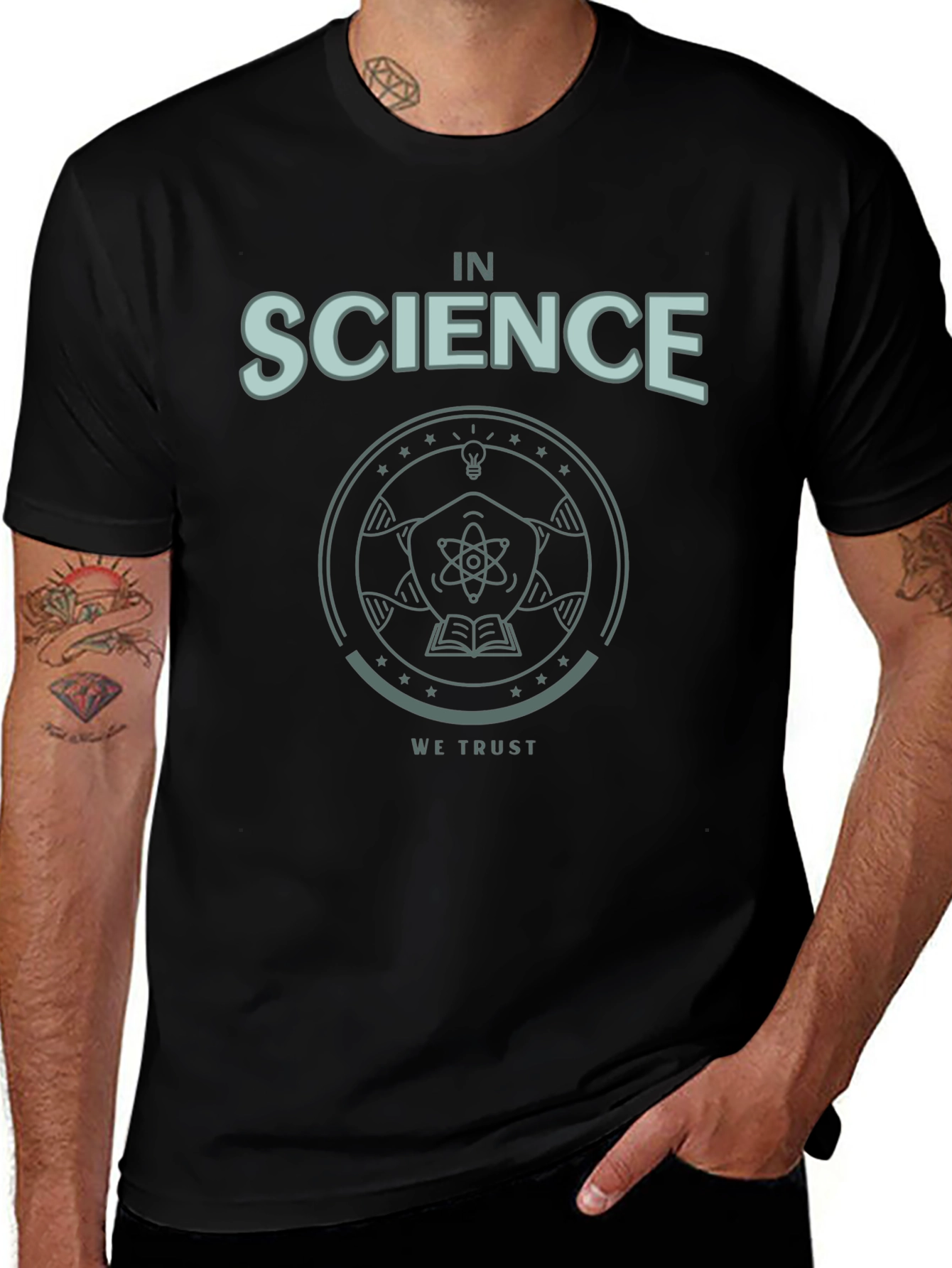 In Science We Trust Graphic Tee