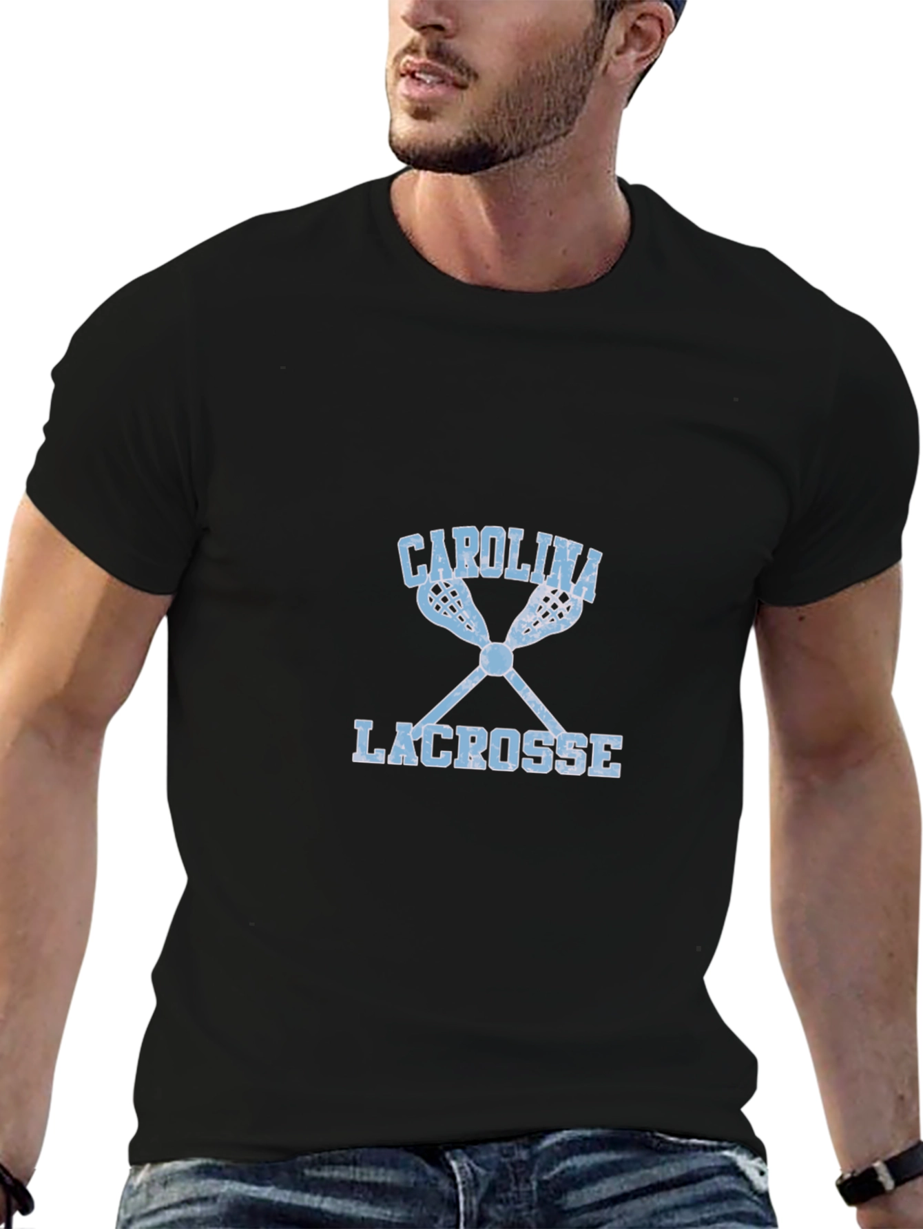 Carolina Lacrosse Black T-Shirt