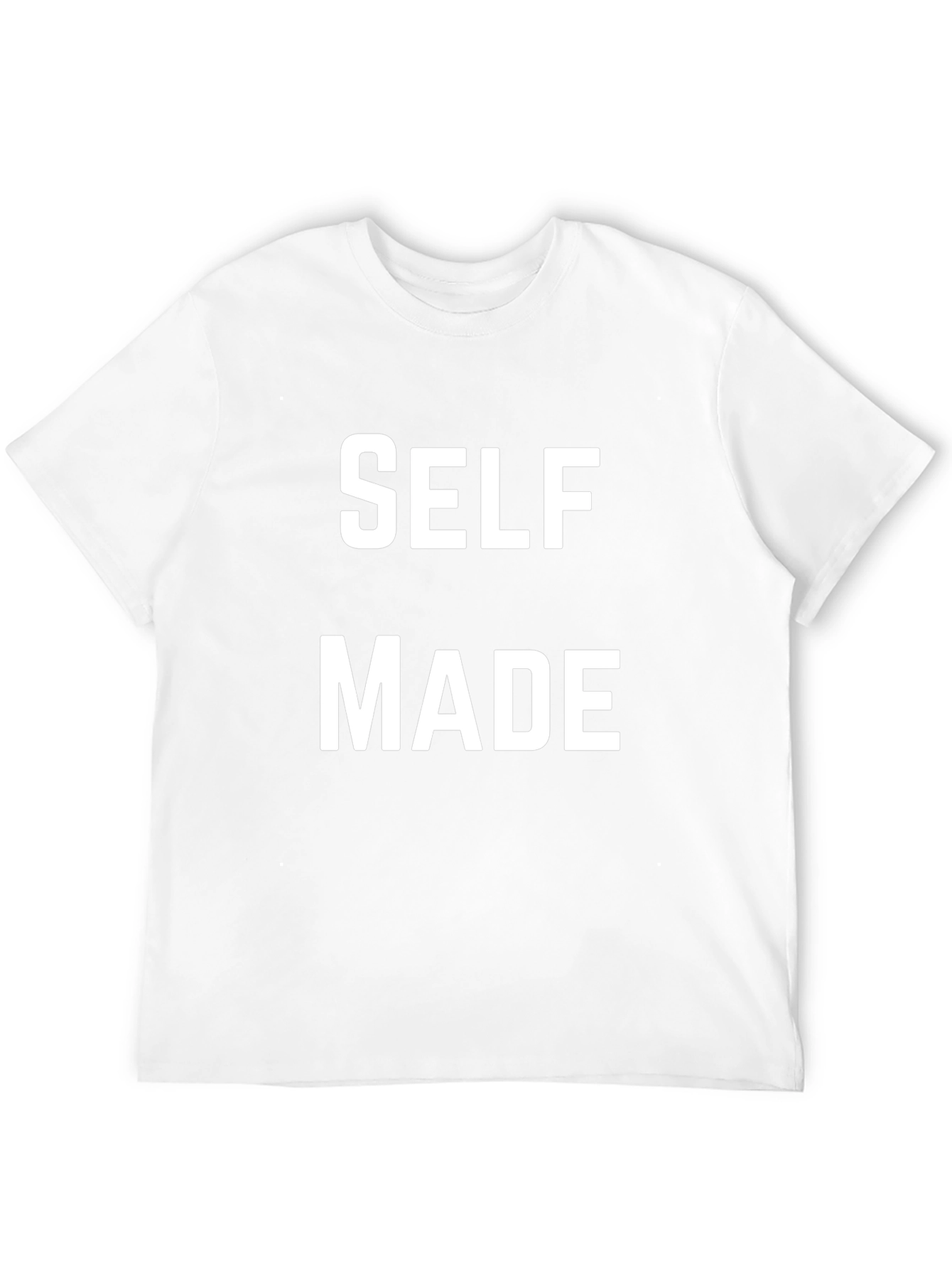 Self Made Graphic Tee - Bold Statement Shirt