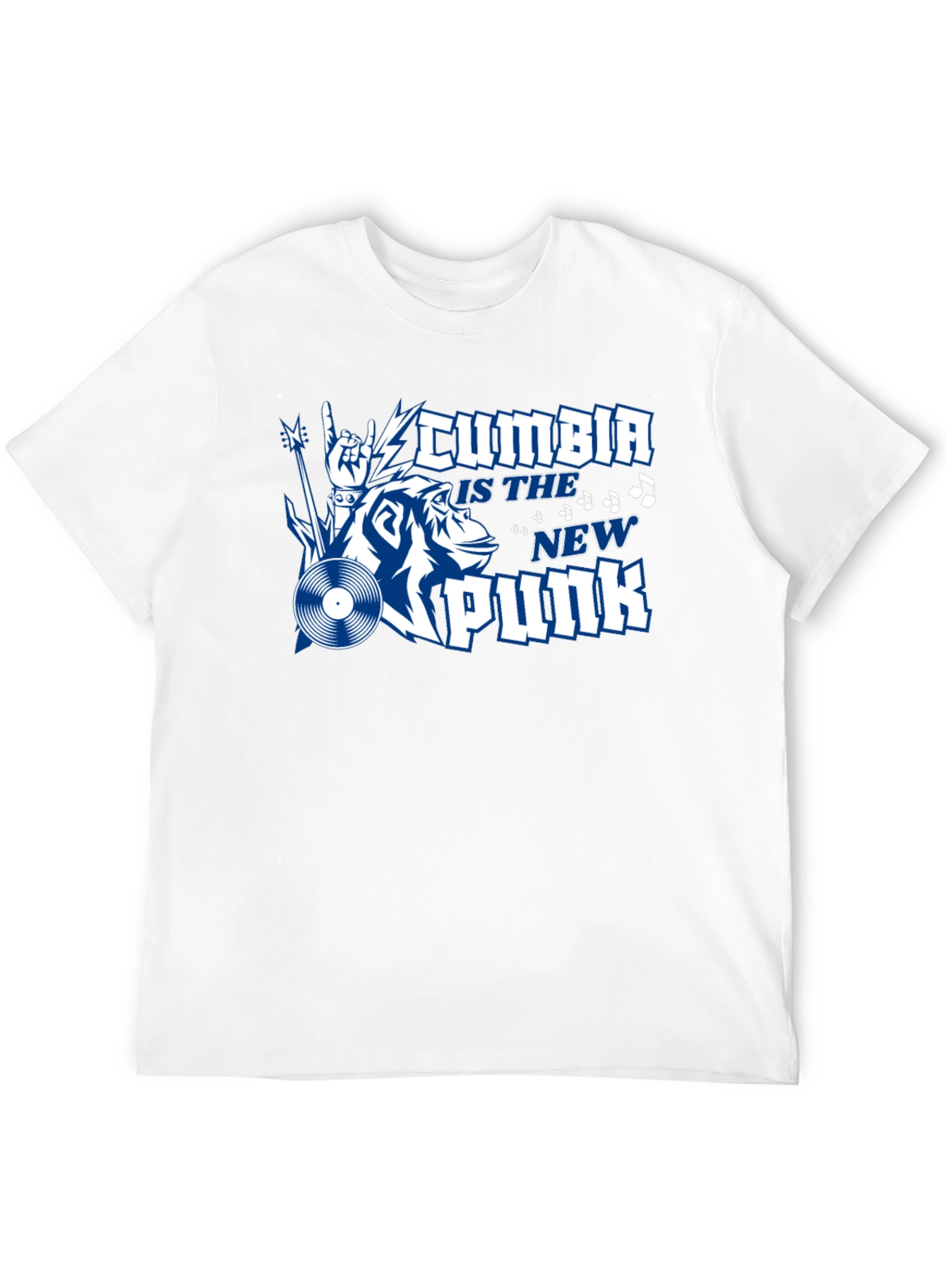 Cumbia is the New Punk Graphic T-Shirt