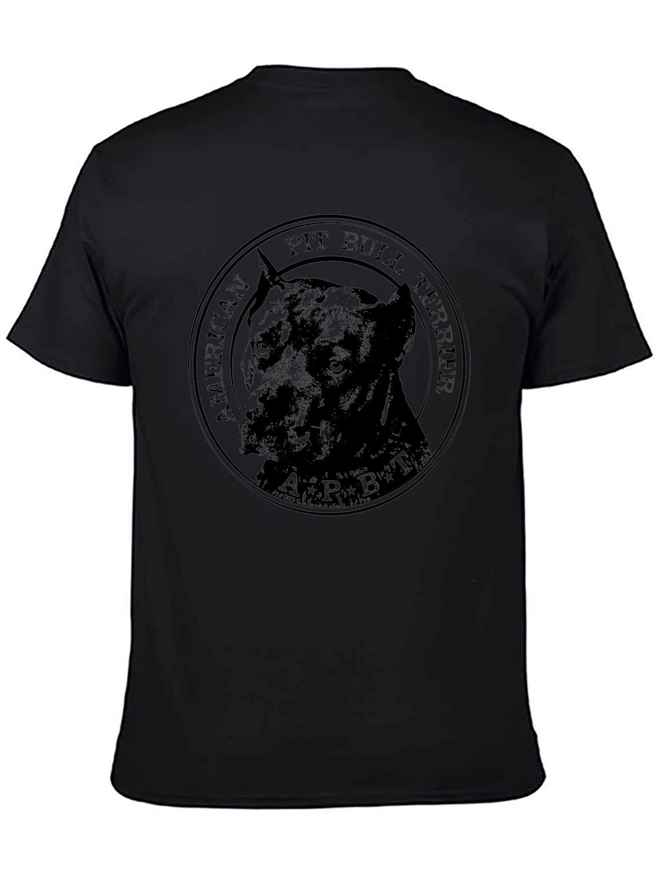 American Pit Bull Terrier Black T-Shirt