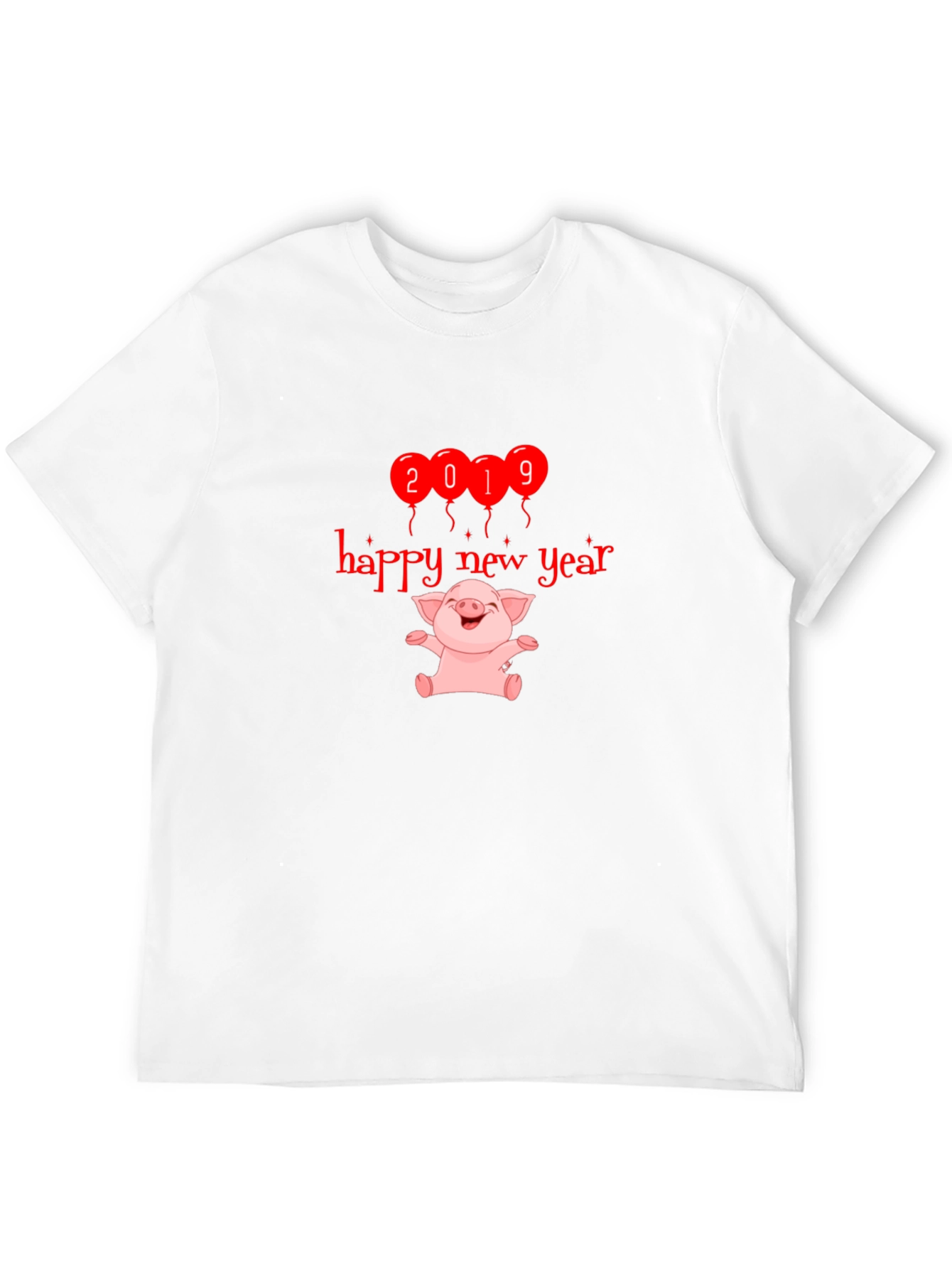 Happy New Year Pig T-Shirt