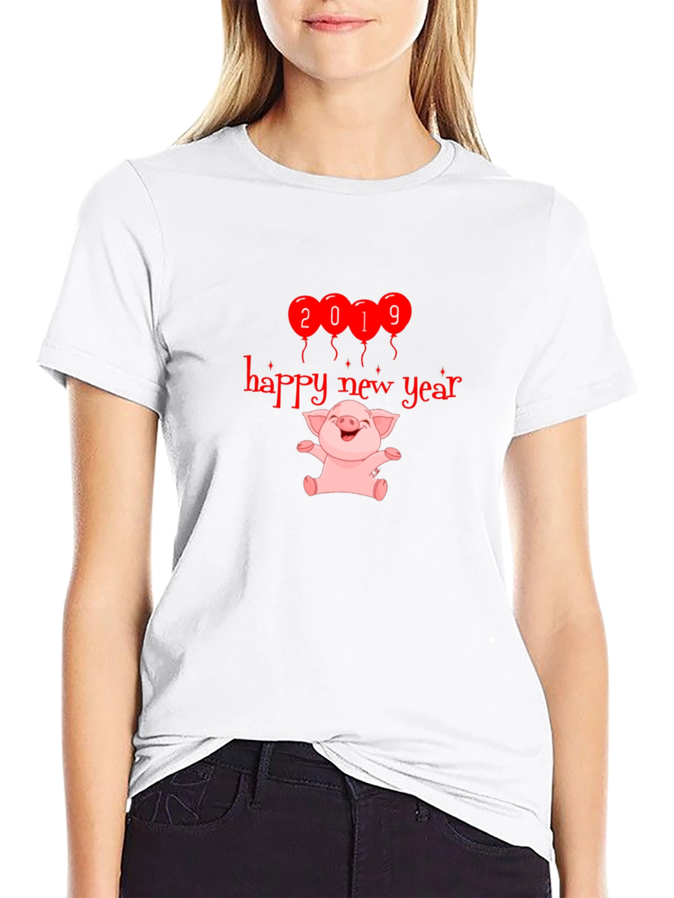 Happy New Year Pig T-Shirt