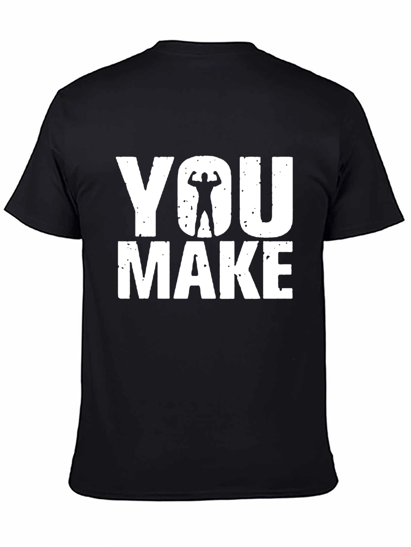 You Make Graphic Print Crew Neck T-Shirt