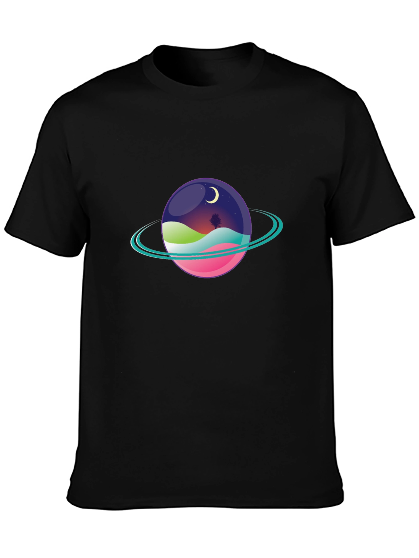 Cosmic Planet T-Shirt - Graphic Tee