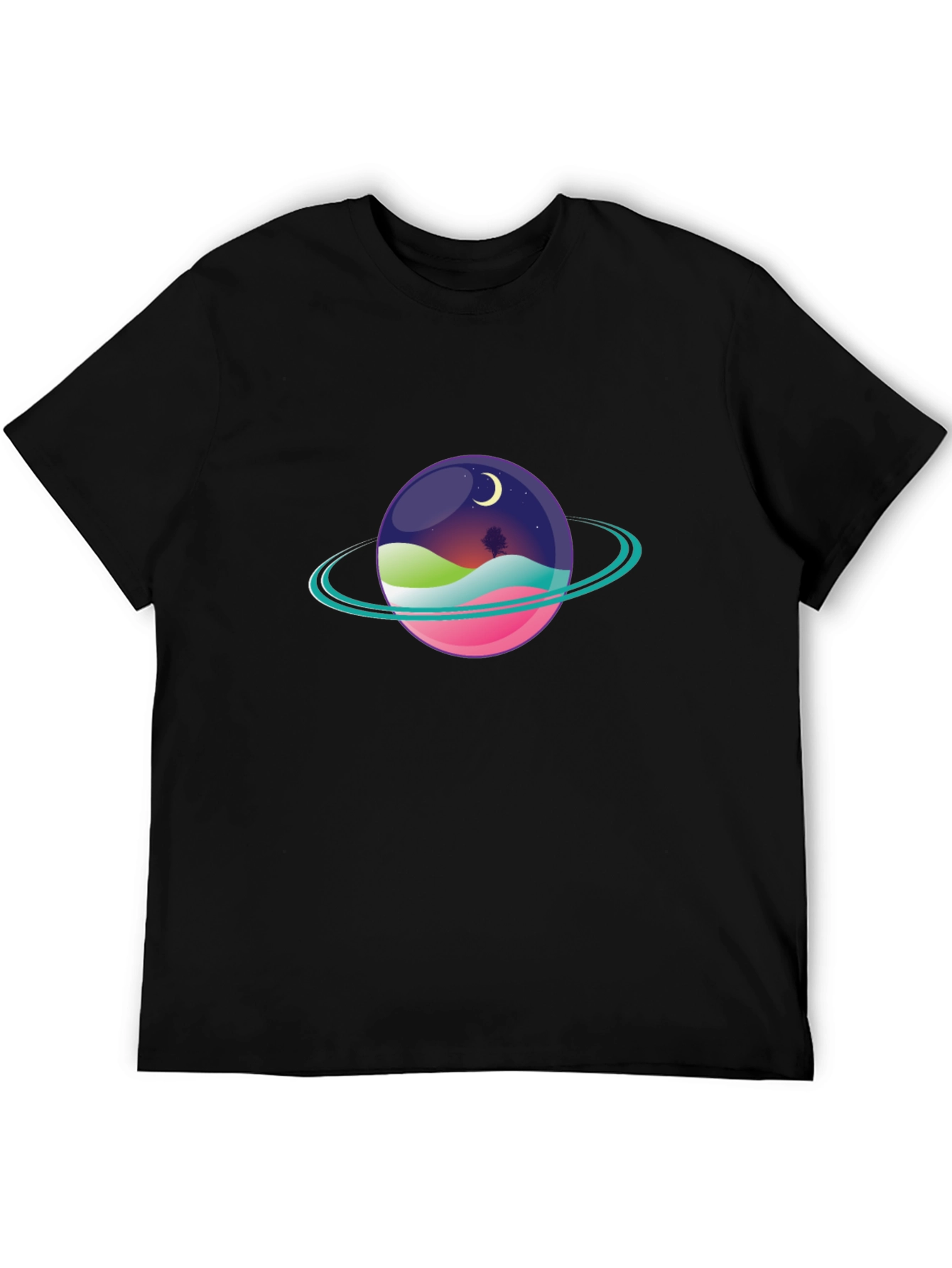 Cosmic Planet T-Shirt - Graphic Tee