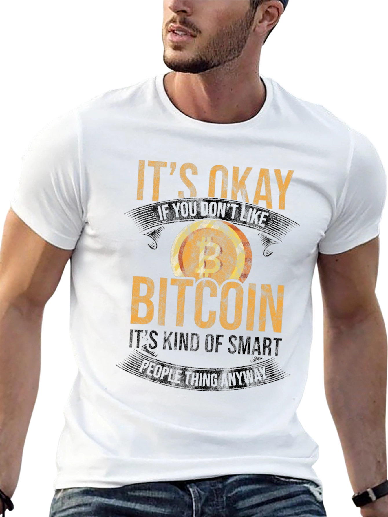 Bitcoin Humor Graphic T-Shirt