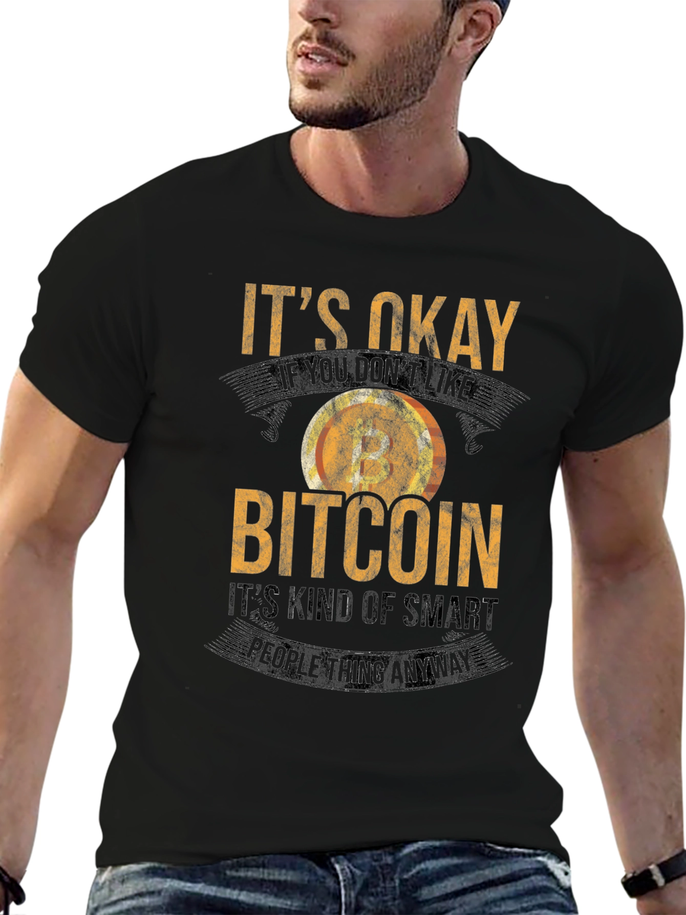 Bitcoin Humor Graphic T-Shirt