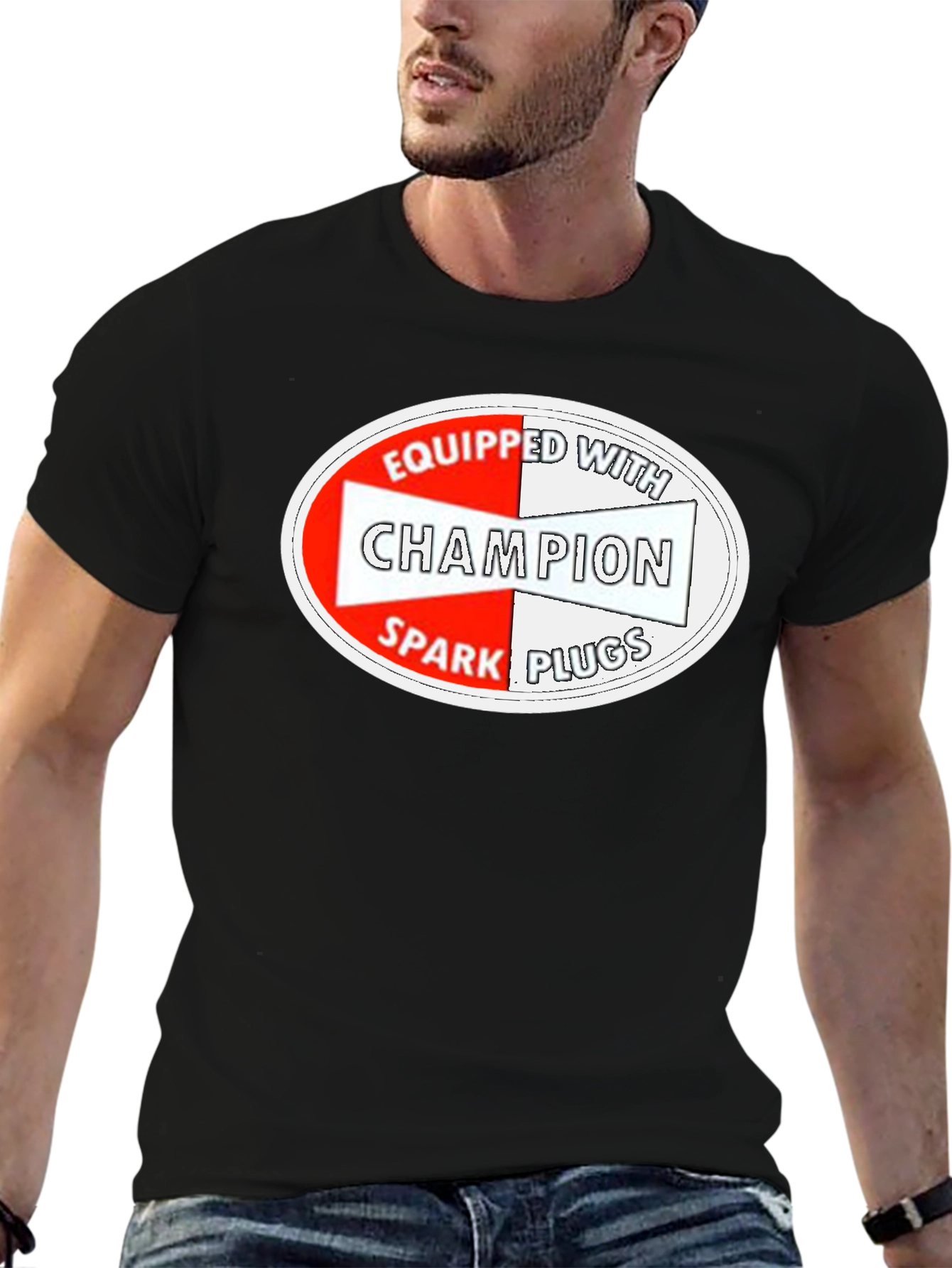 Champion Spark Plugs Graphic T-Shirt
