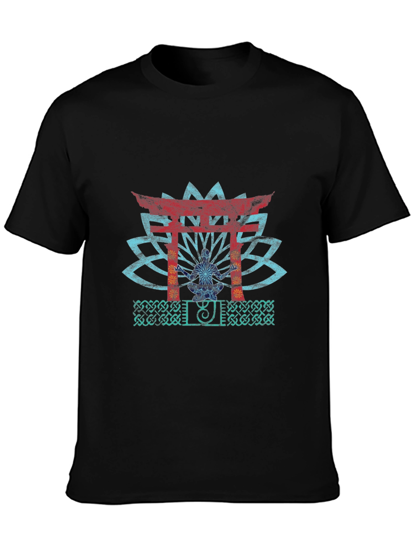 Zen Garden Graphic Tee - Meditative T-Shirt