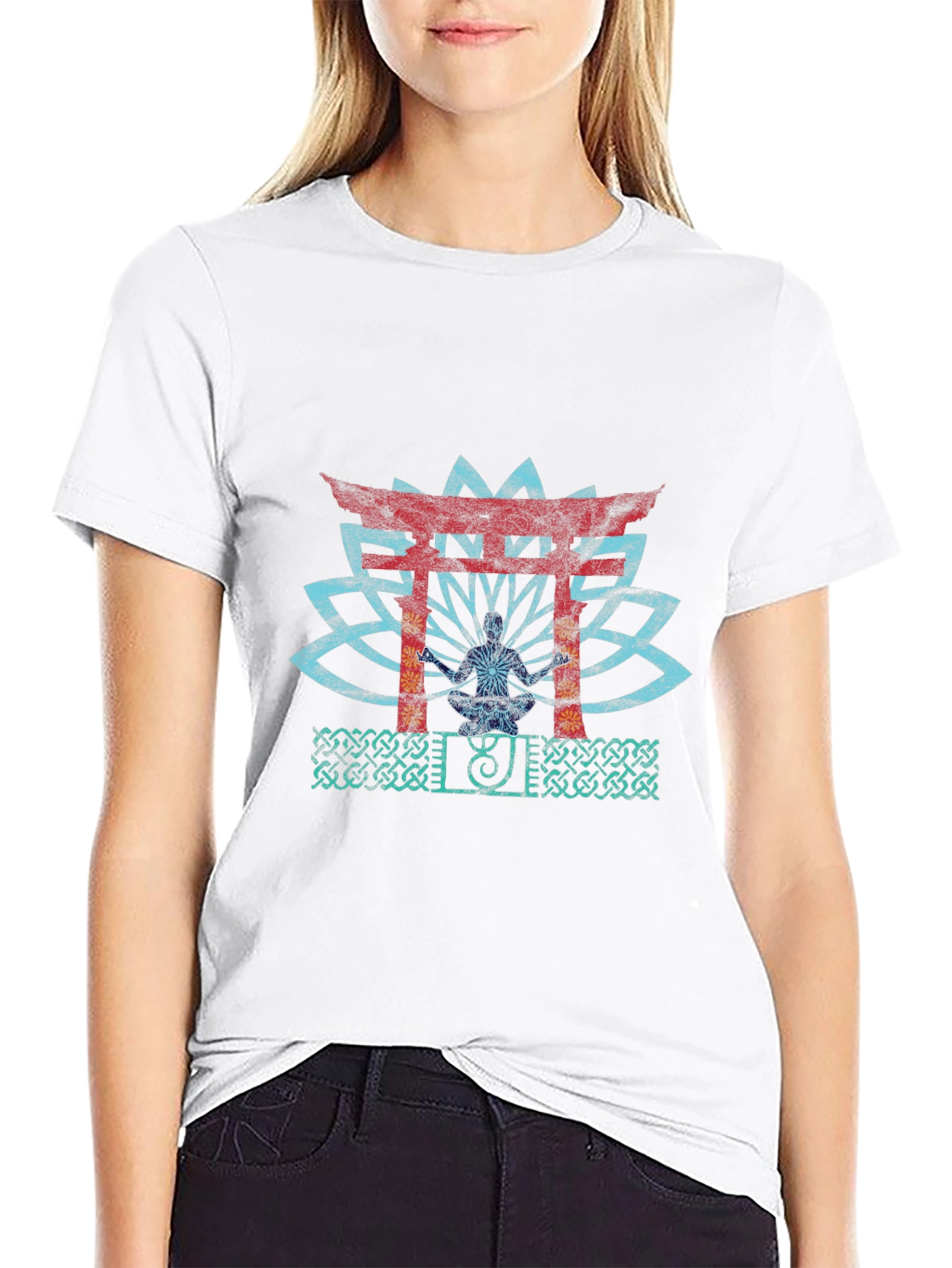 Zen Garden Graphic Tee - Meditative T-Shirt