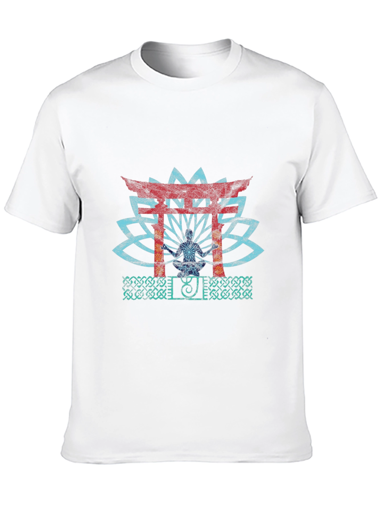 Zen Garden Graphic Tee - Meditative T-Shirt