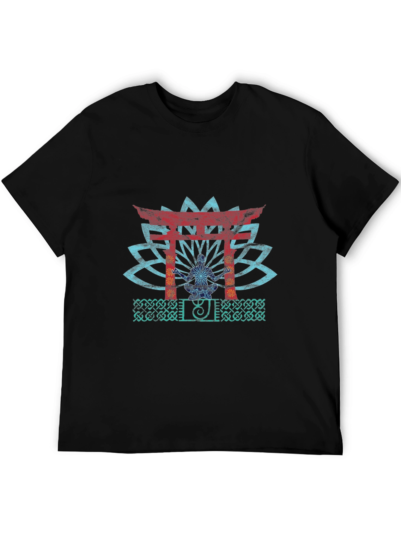 Zen Garden Graphic Tee - Meditative T-Shirt