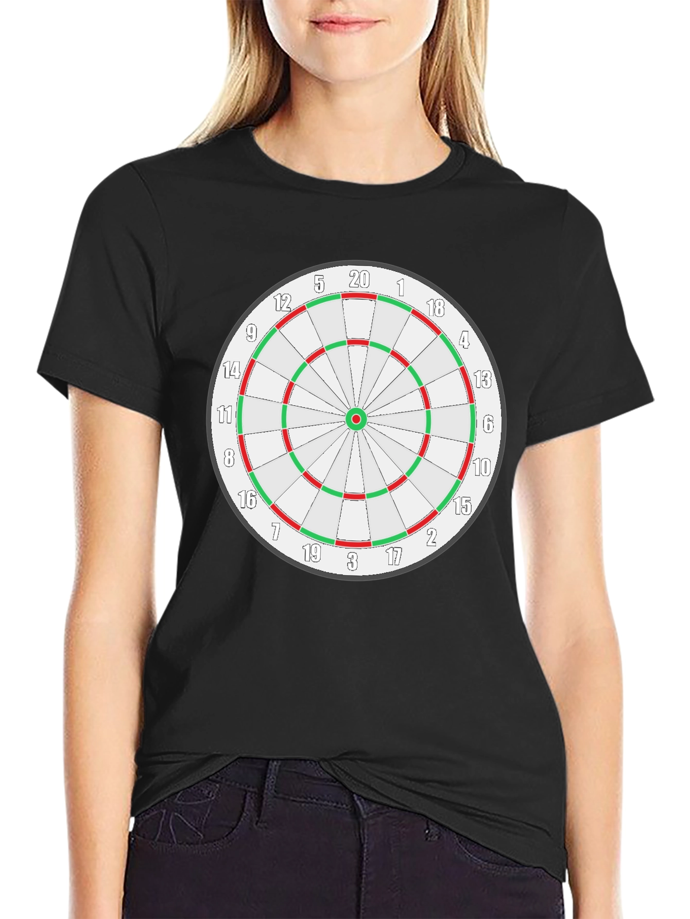 Darts Board Graphic T-Shirt