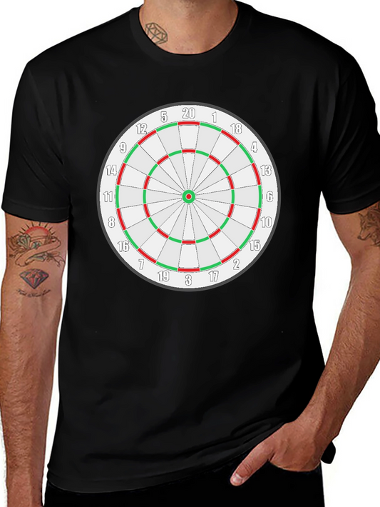 Darts Board Graphic T-Shirt